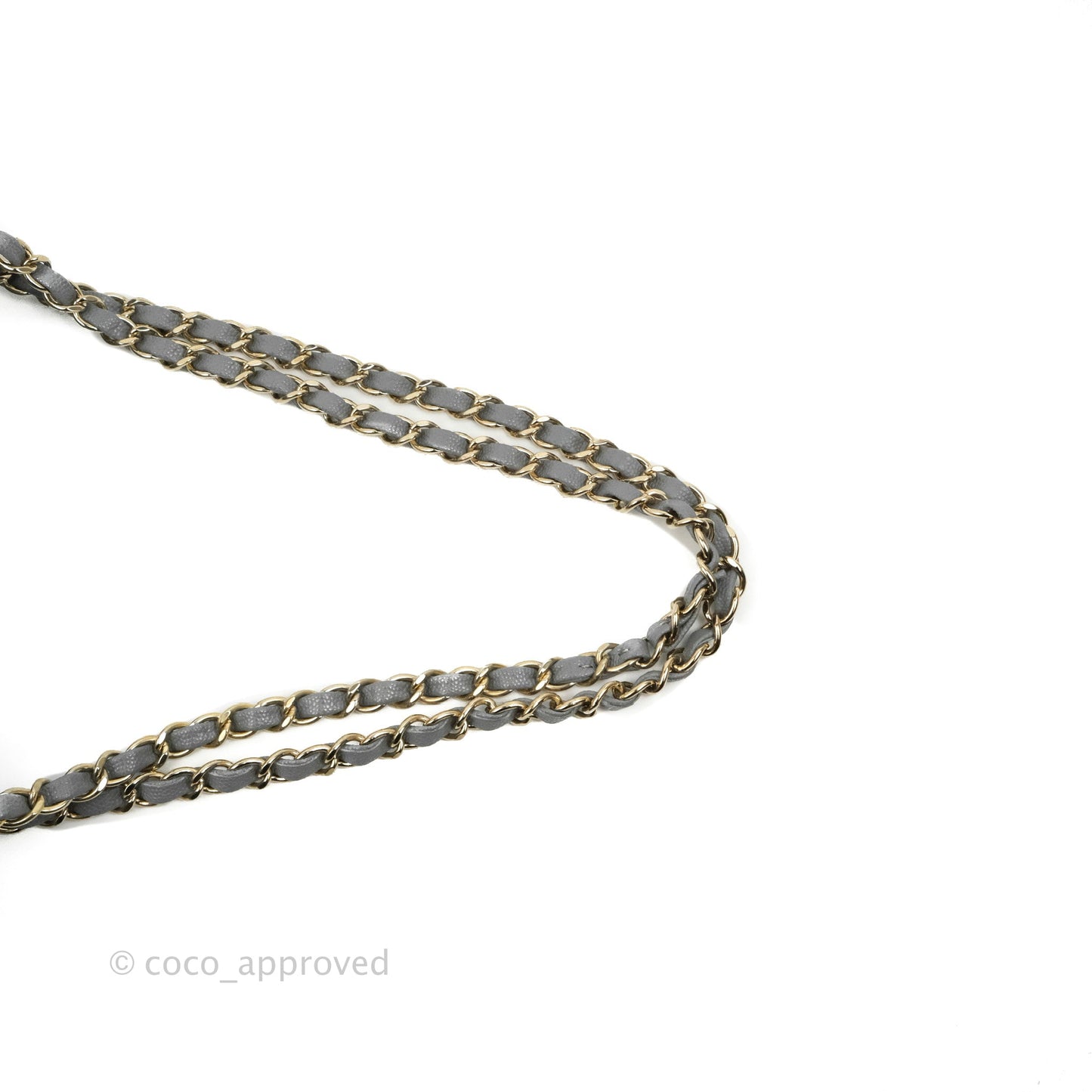 Chanel Classic Medium M/L Flap Dark Grey Caviar Gold Hardware 20C