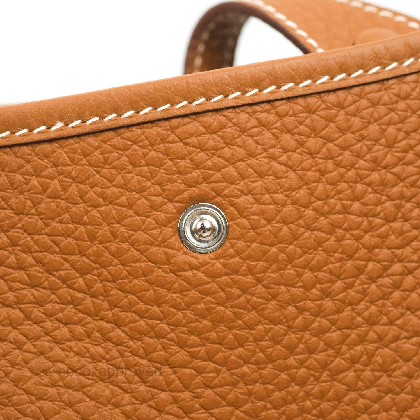 Hermès Mini Evelyne 16 Gold Clemence Palladium Hardware
