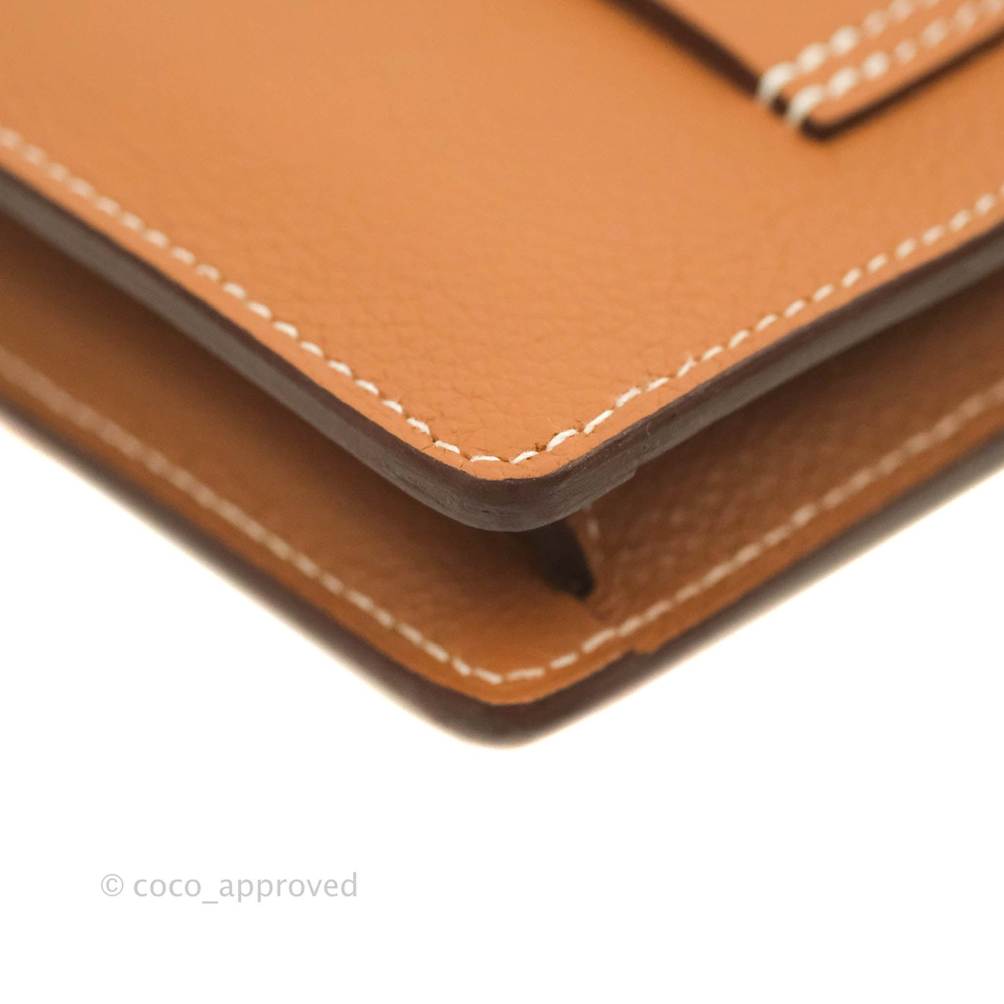 Hermès Roulis Slim Wallet Gold Palladium Hardware