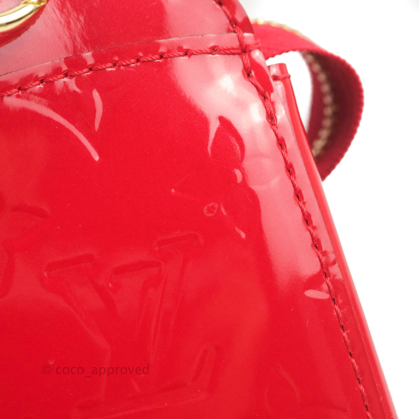 Louis Vuitton Vernis Brea PM NM Cerise