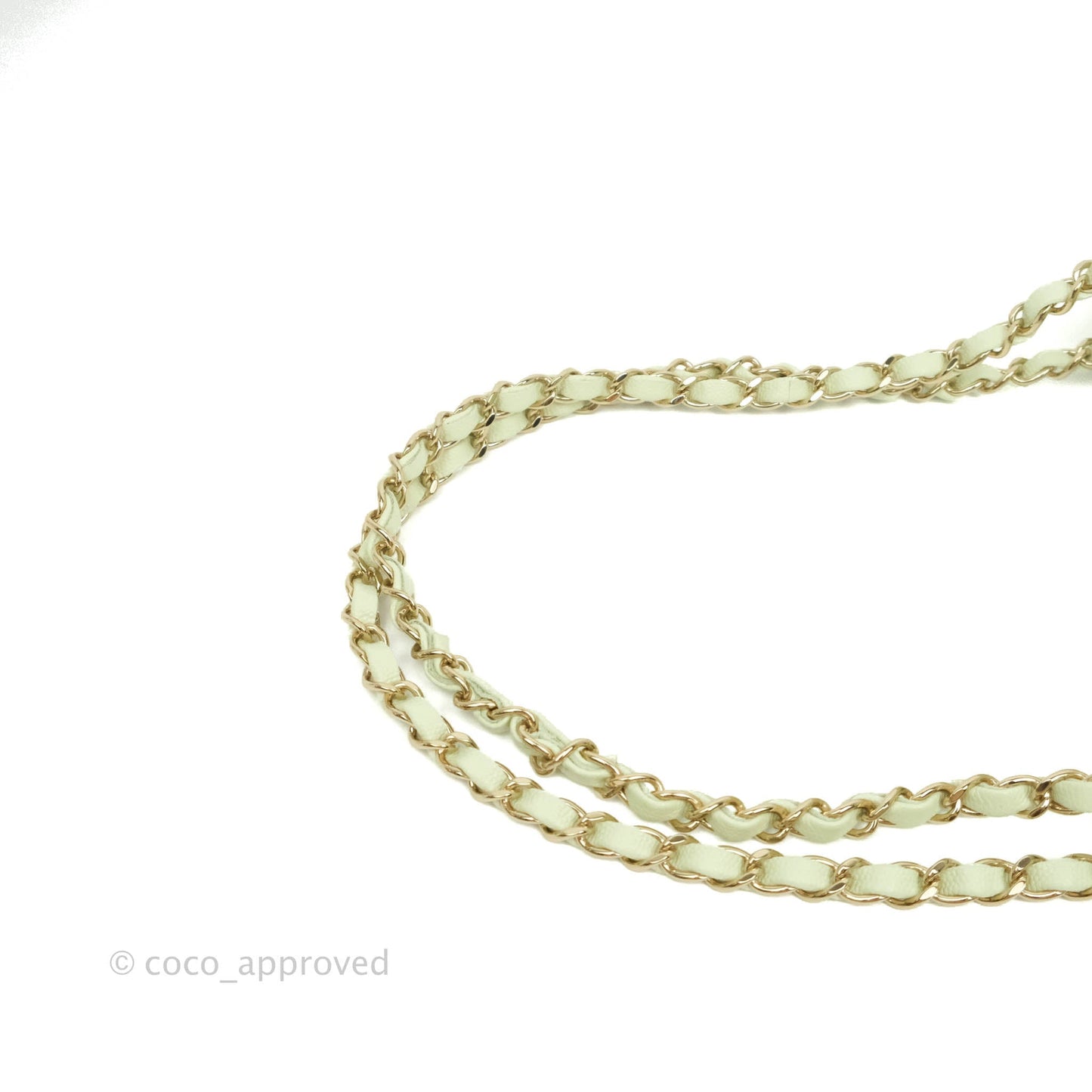 Chanel Small Quilted Classic Flap Mint Green Caviar Gold Hardware 22C