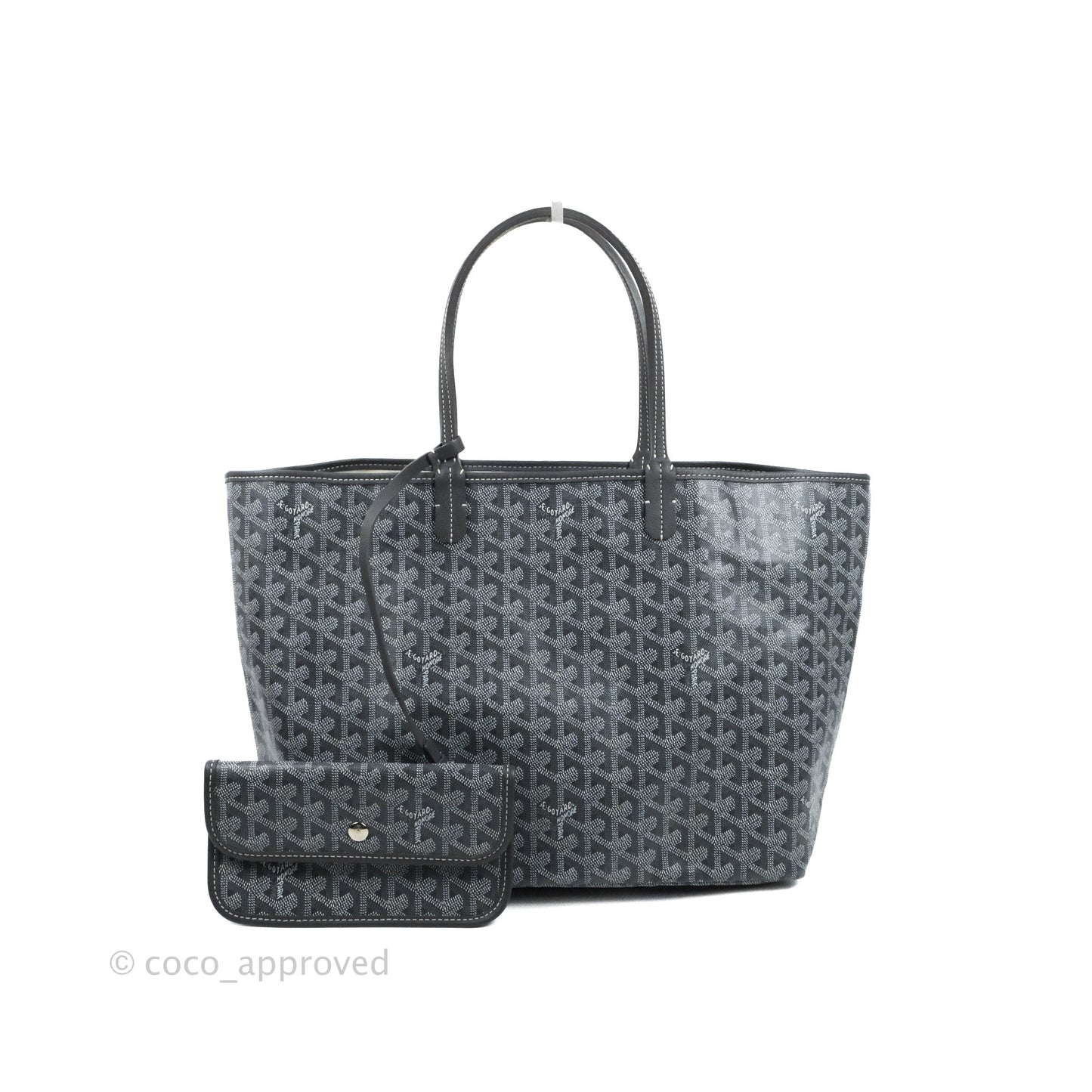 Goyard St Louis Tote PM ⁣⁣⁣⁣⁣⁣⁣⁣⁣⁣⁣⁣⁣⁣⁣⁣⁣⁣⁣⁣Goyardine Canvas Grey