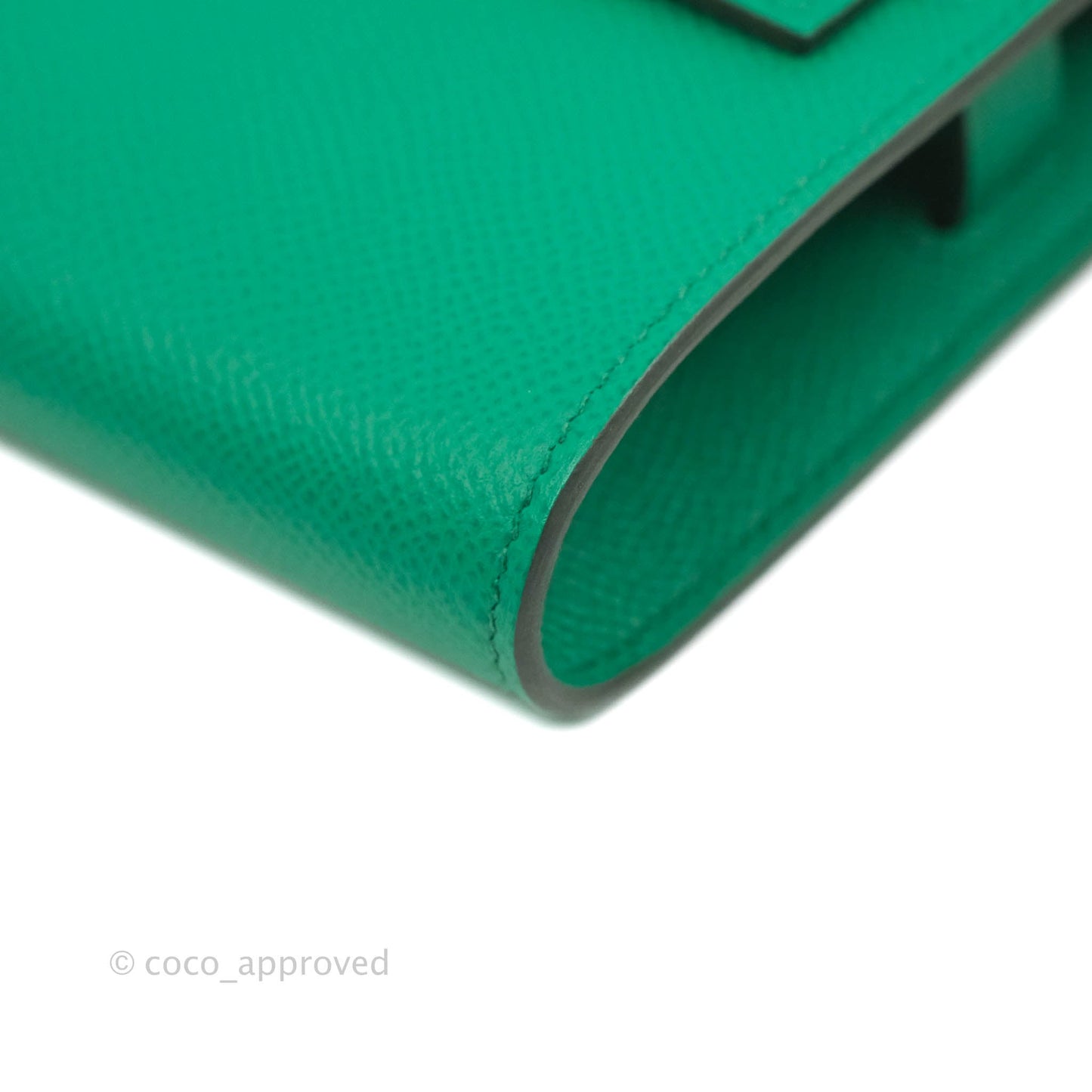 Hermès Kelly To Go Wallet Veau Epsom 06 Vert Jade Gold Hardware