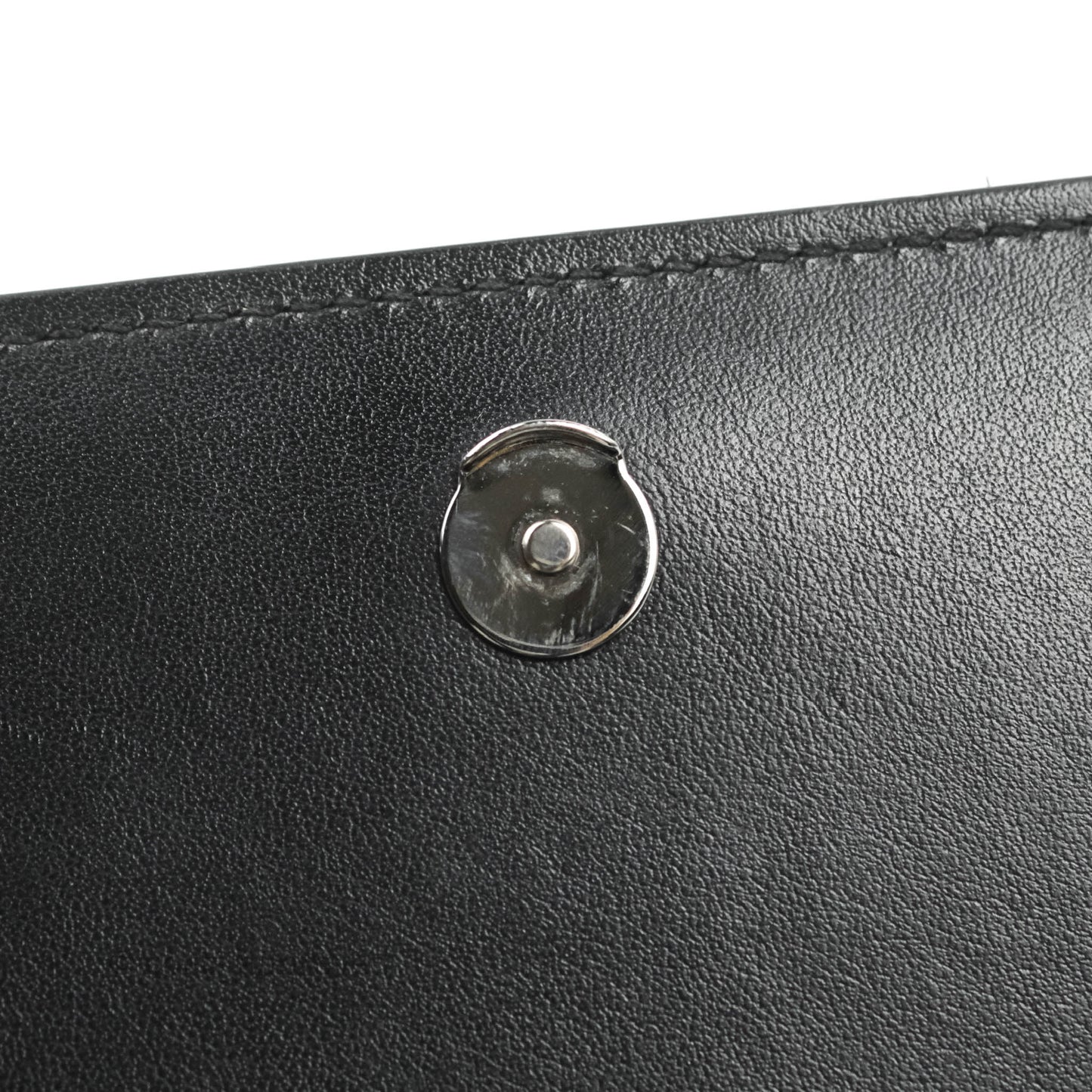 Saint Laurent Small Kate Marbled Stain Chain Bag Black Ruthenium Hardware
