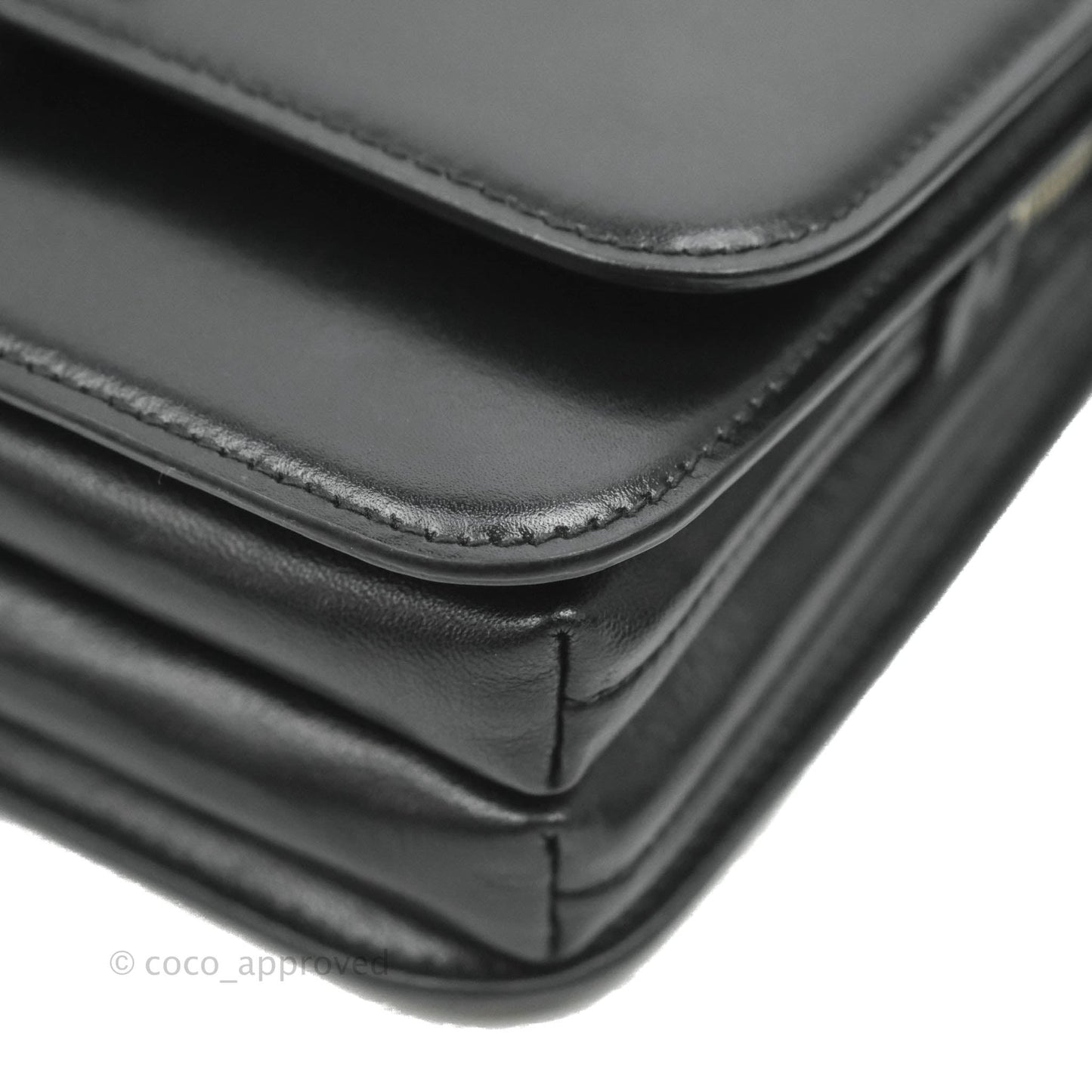 Balenciaga Small B Bag Black Box Calfskin Silver Hardware
