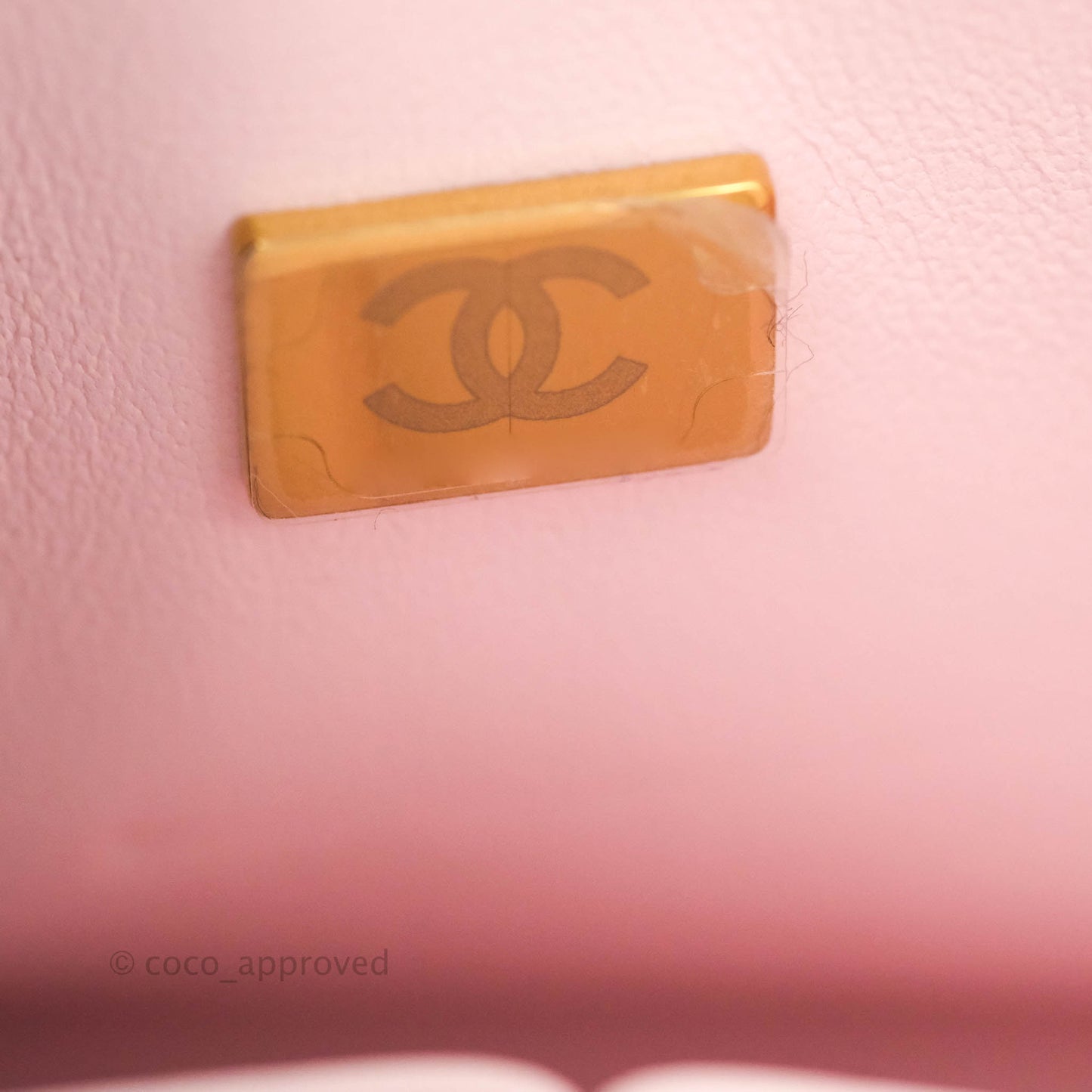 Chanel Classic M/L Medium Flap Quilted Light Pink Caviar Gold Hardware 22P