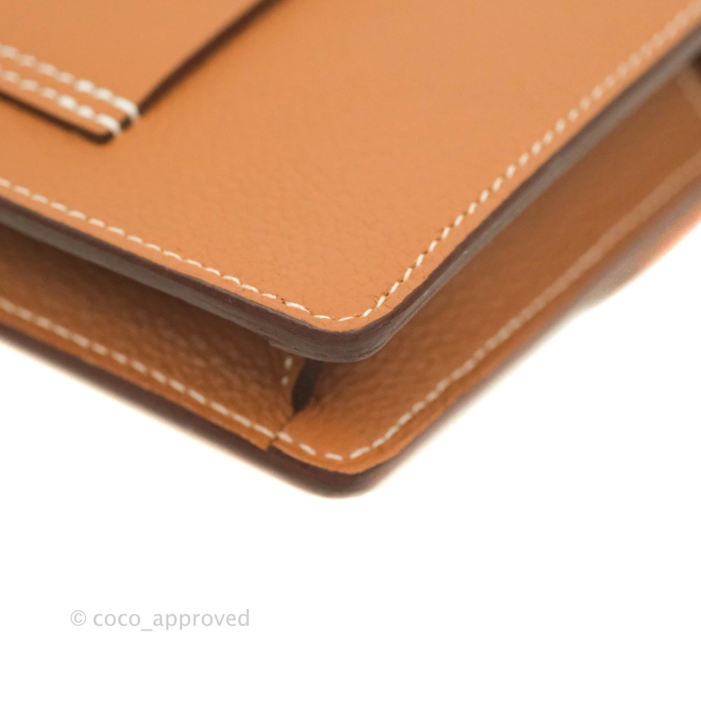 Hermès Roulis Slim Wallet Gold Palladium Hardware