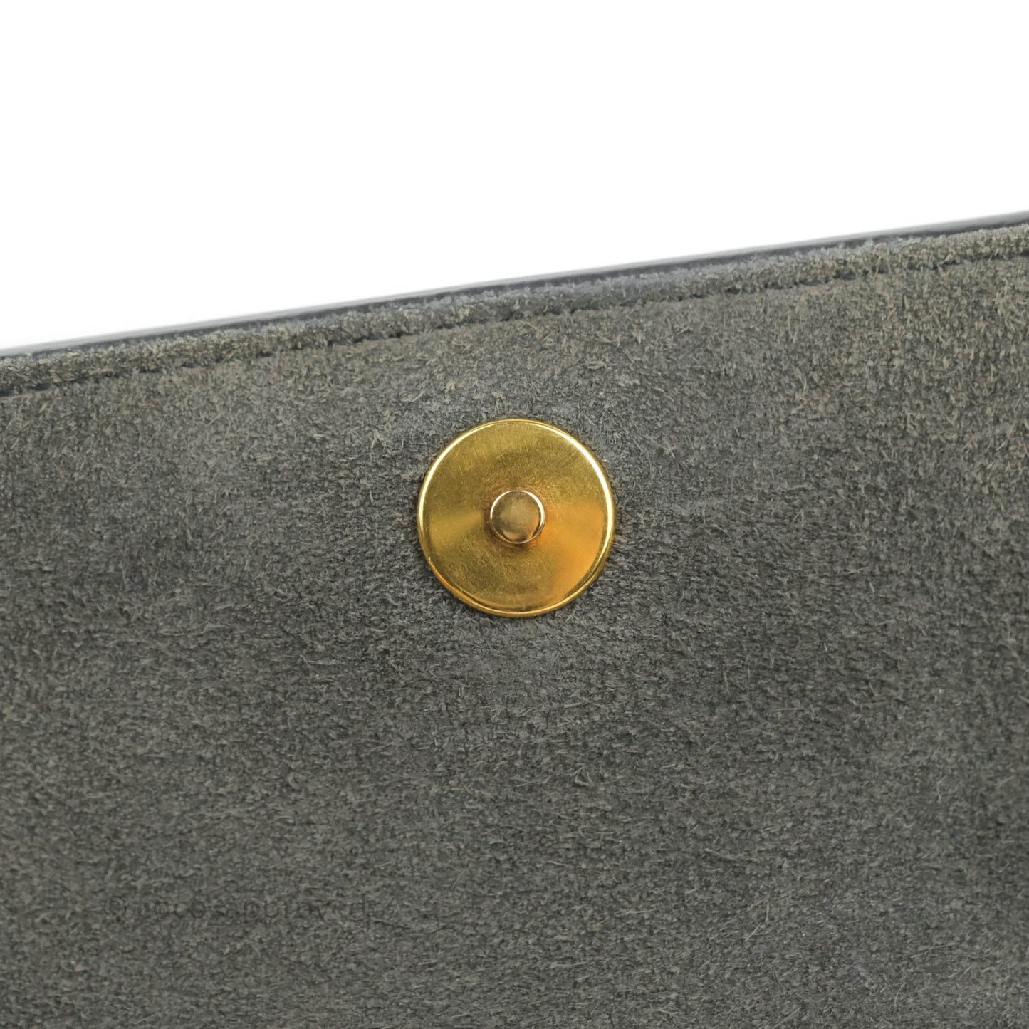 Celine Nano Belt Bag Grey Grained Calfskin Gold Hardware