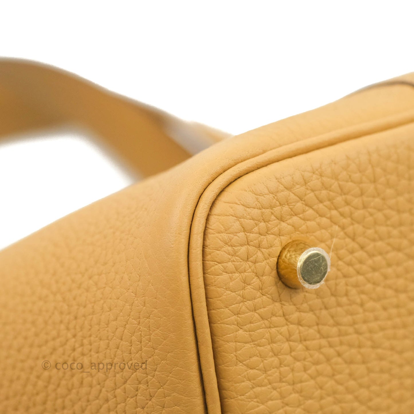 Hermès Picotin 22 Clemence Biscuit 48 Gold Hardware