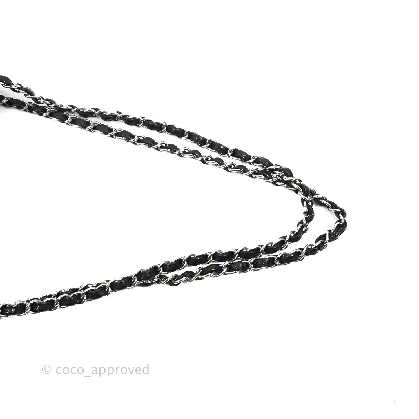 Chanel Jumbo Double Flap Black Caviar Silver Hardware⁣⁣