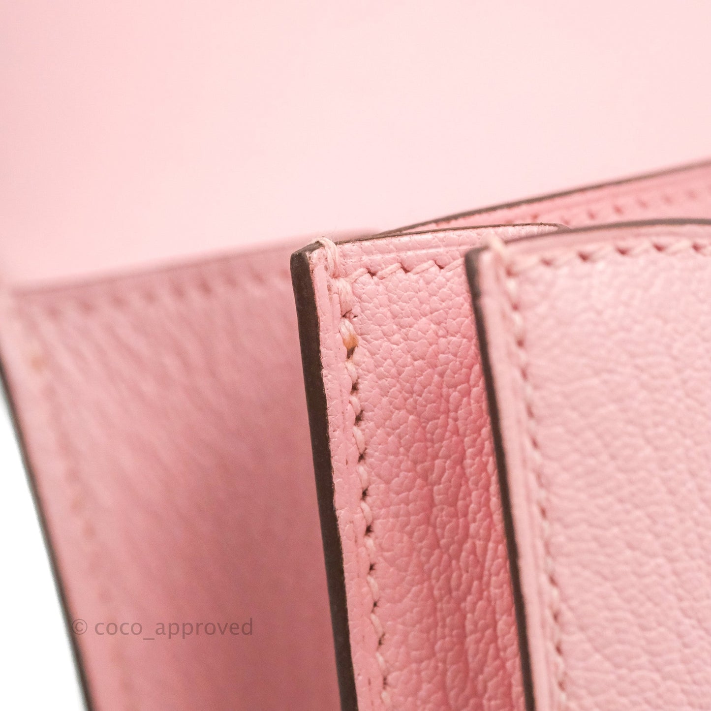 Hermès Constance III Mini 18cm Sakura Chevre Mysore Palladium Hardware
