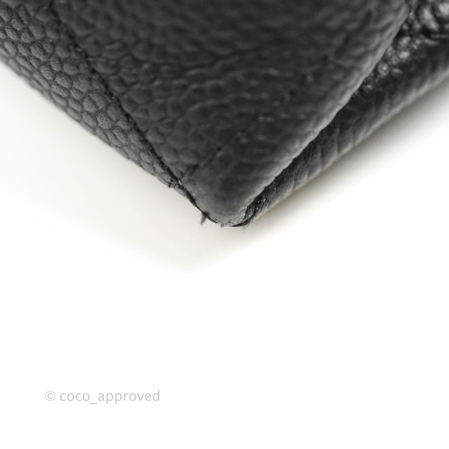 Chanel Black Grained Calfskin Drawstring Bucket Bag