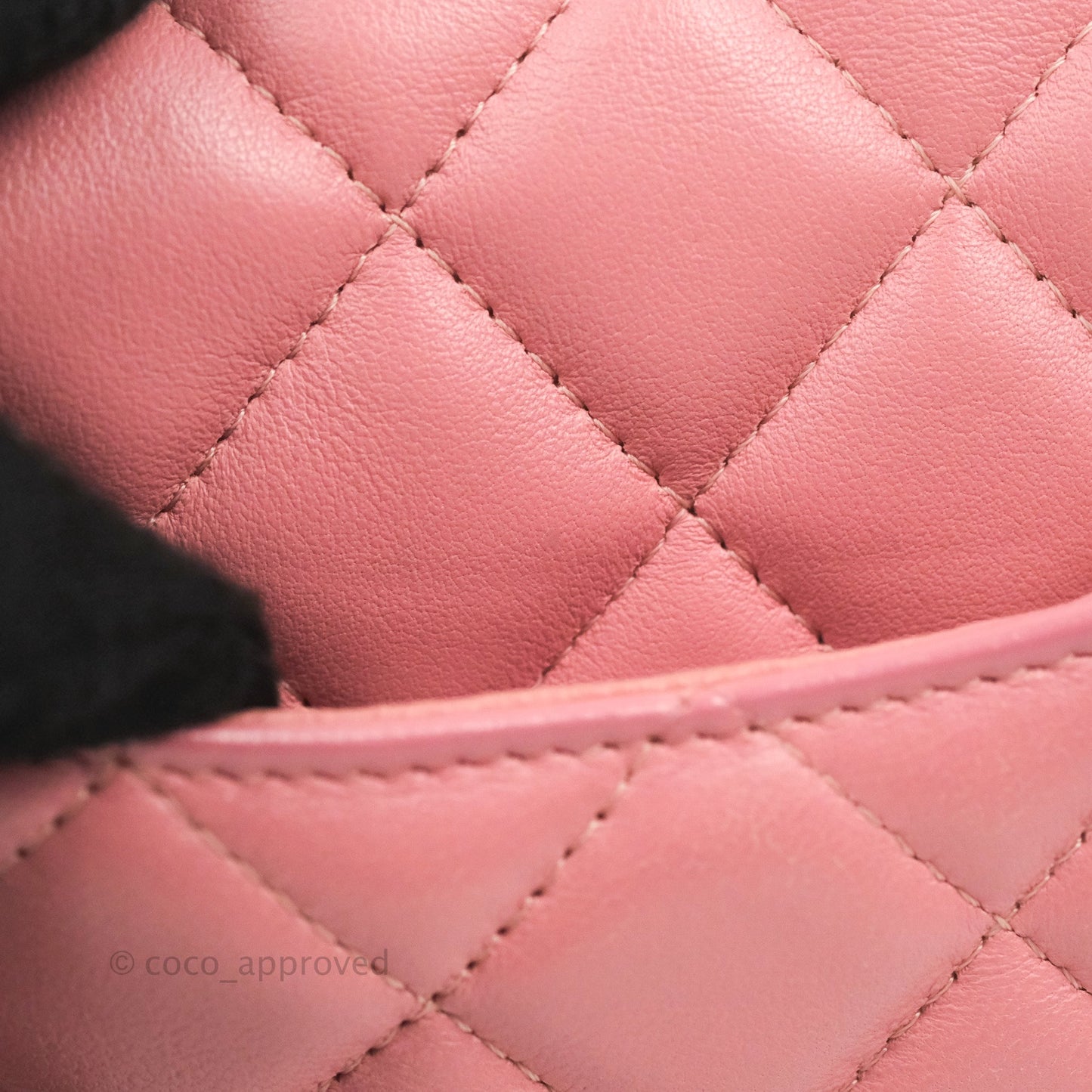 Chanel Quilted Mini Rectangular Flap Pink Lambskin Gold Hardware