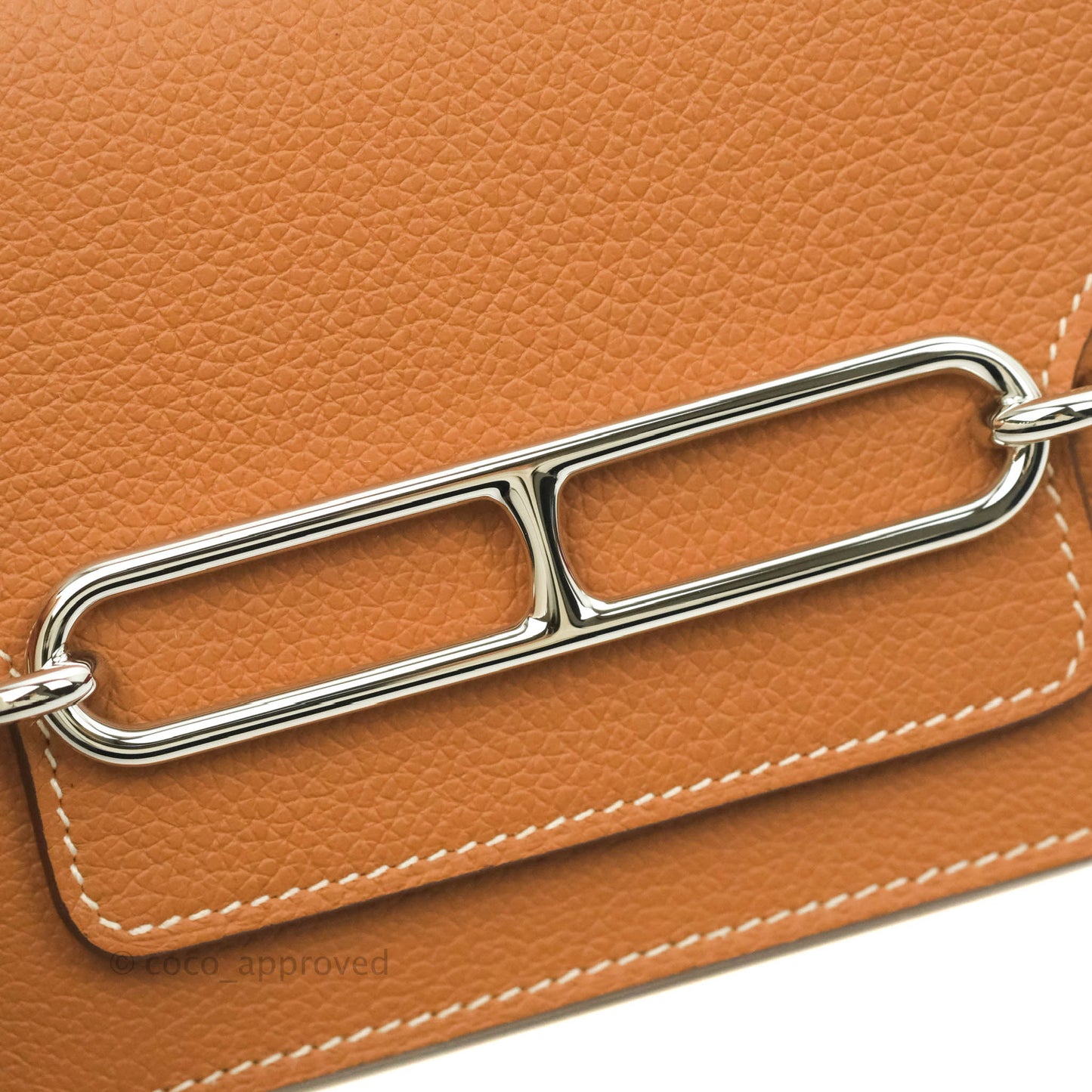 Hermès Roulis Slim Wallet Gold Palladium Hardware