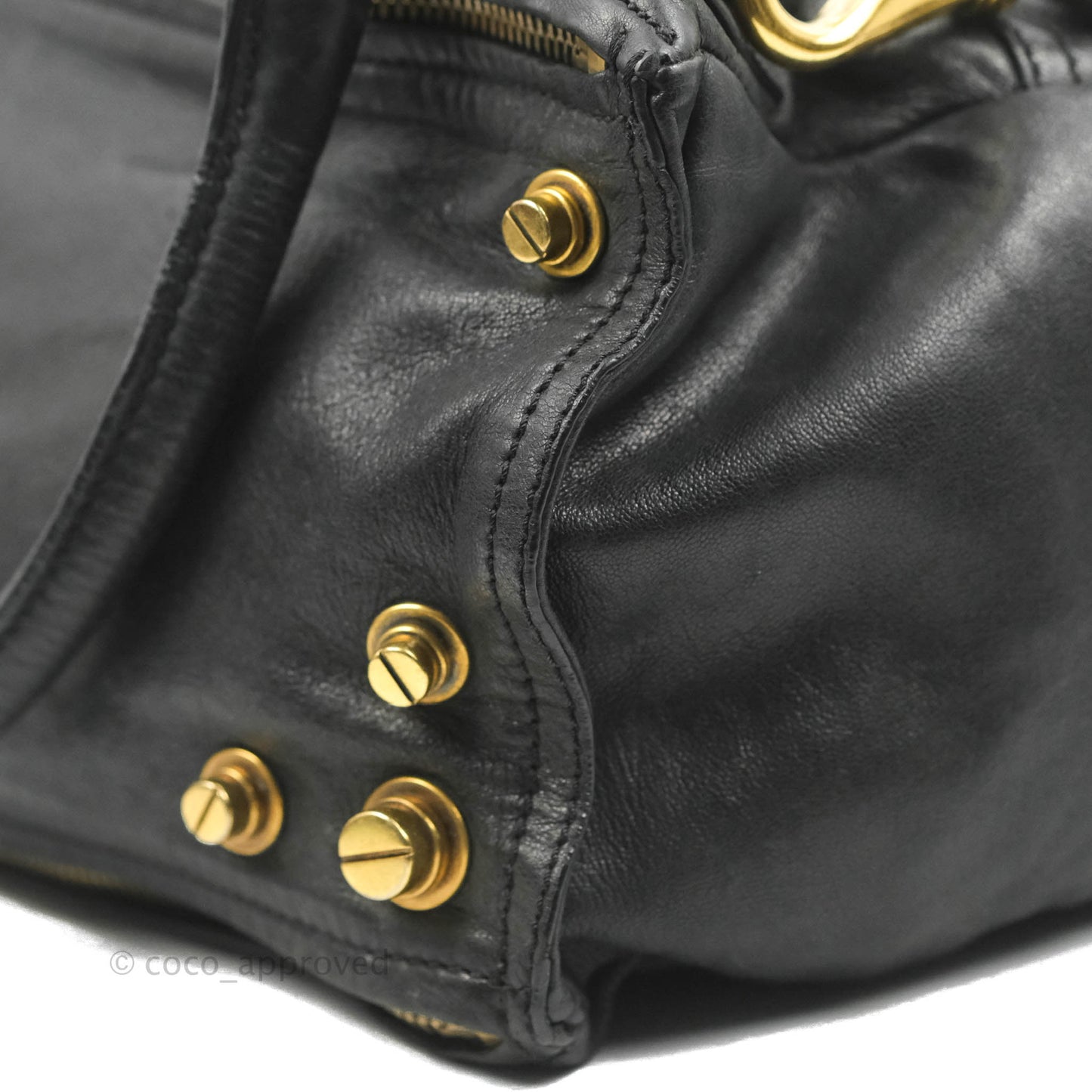 Givenchy Pandora Medium Black Leather Shoulder Bag