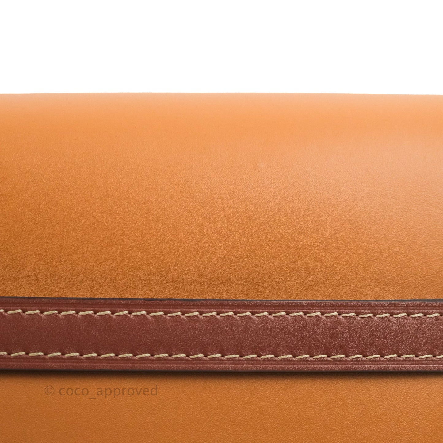 Loewe Small Gate Bag Smooth Calfskin Amber/Light Grey/Rust