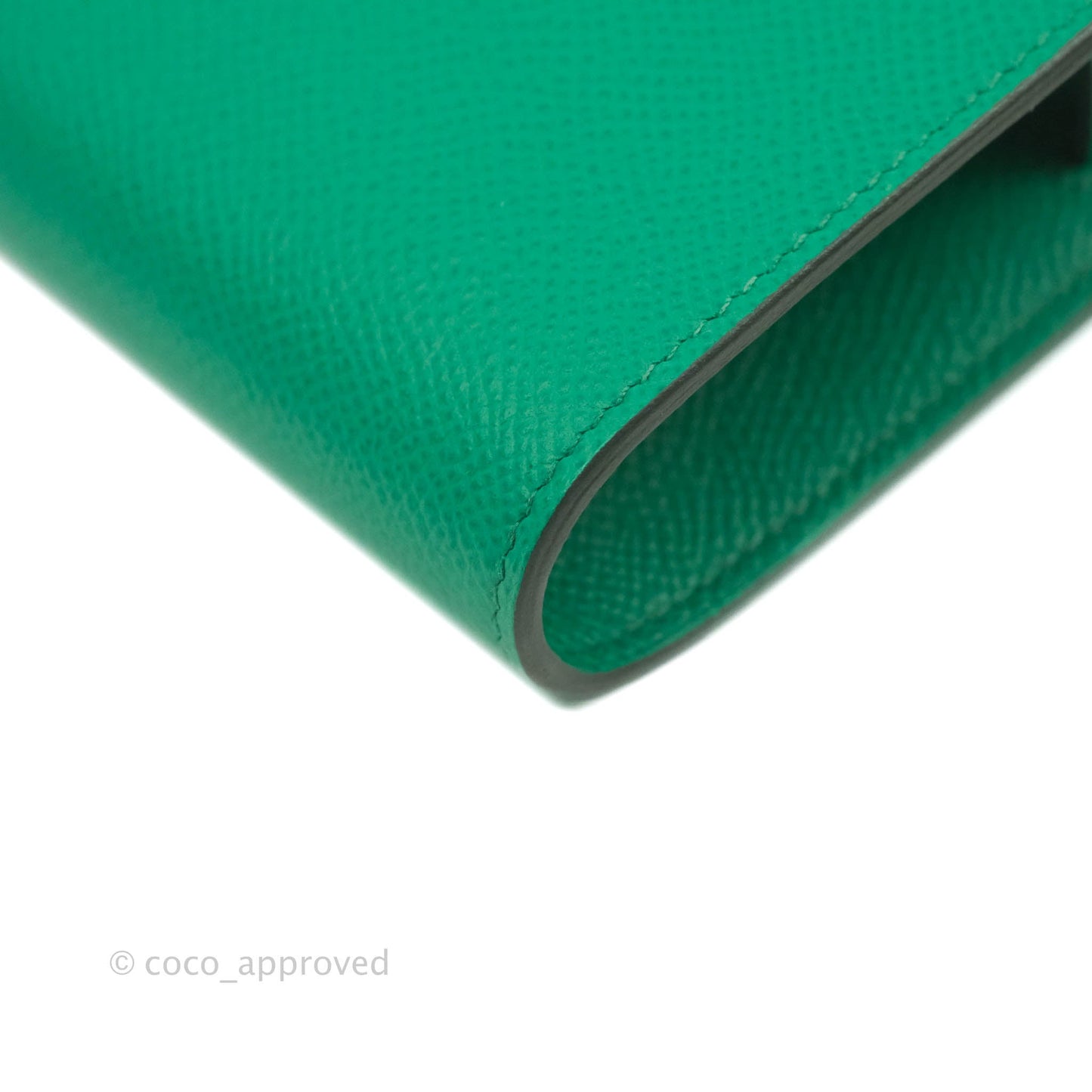 Hermès Kelly To Go Wallet Veau Epsom 06 Vert Jade Gold Hardware