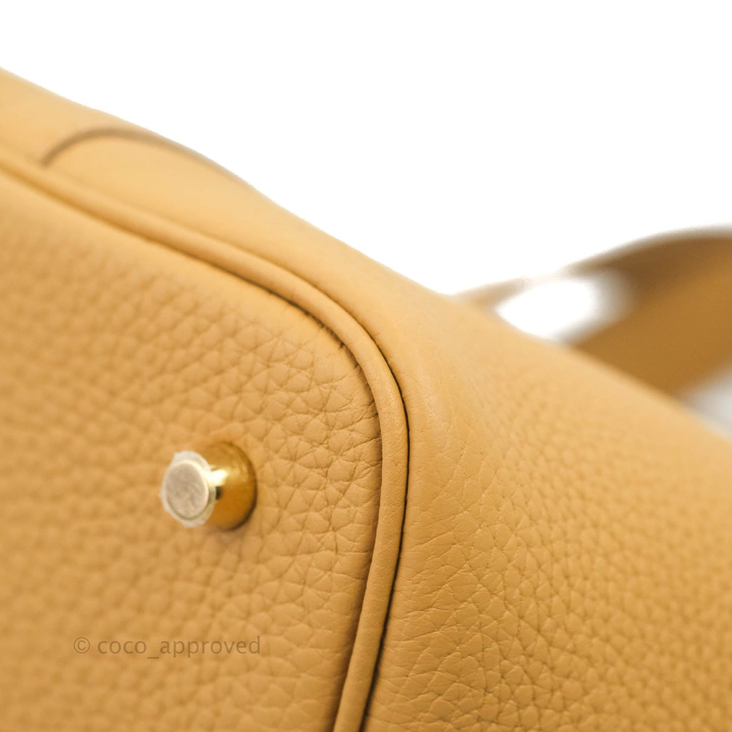 Hermès Picotin 22 Clemence Biscuit 48 Gold Hardware