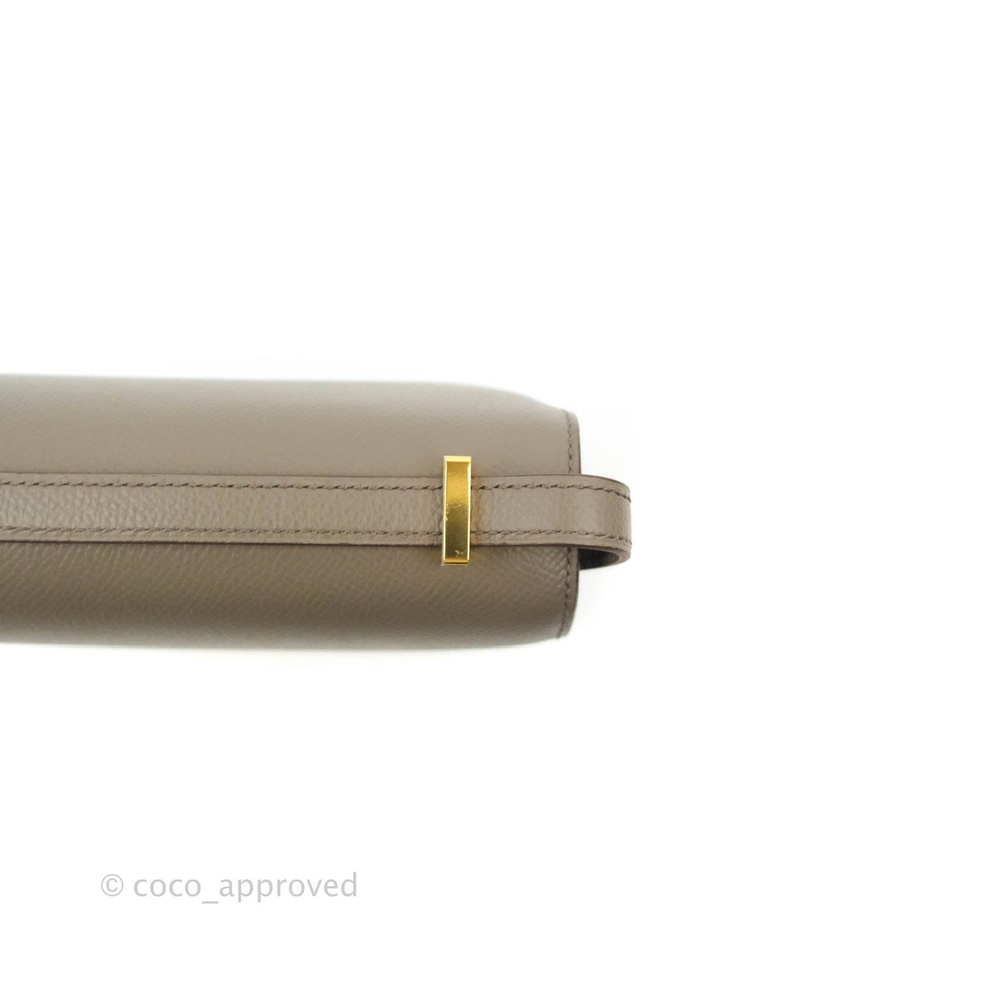 Hermès Constance Mini 18cm Etaine Epsom Gold Hardware