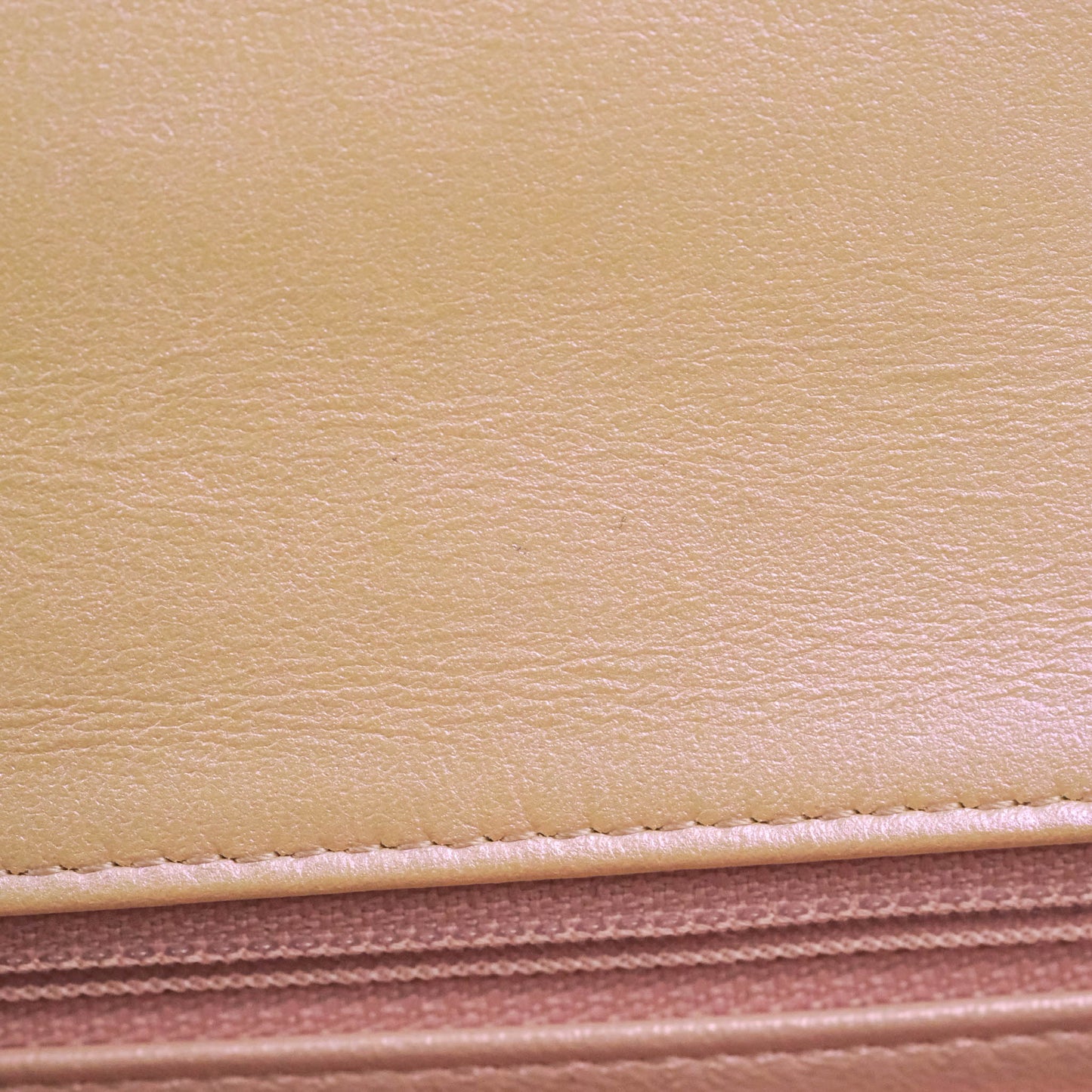 Chanel Quilted Mini Rectangular Flap Iridescent Pink Calfskin Silver Hardware