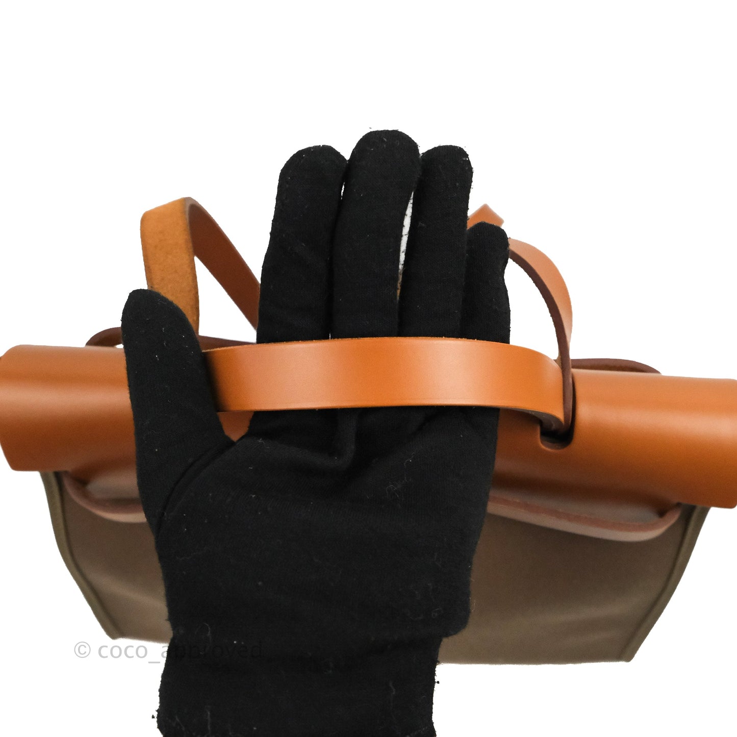 Hermès Herbag Zip 31 Etoupe/Fauve Canvas Palladium Hardware