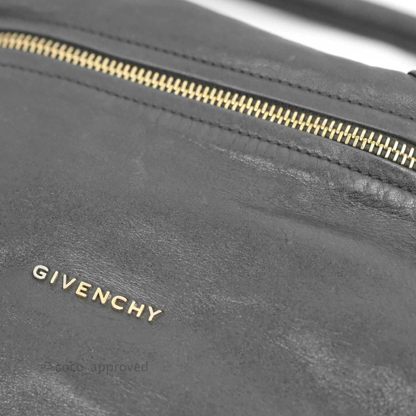 Givenchy Pandora Medium Black Leather Shoulder Bag