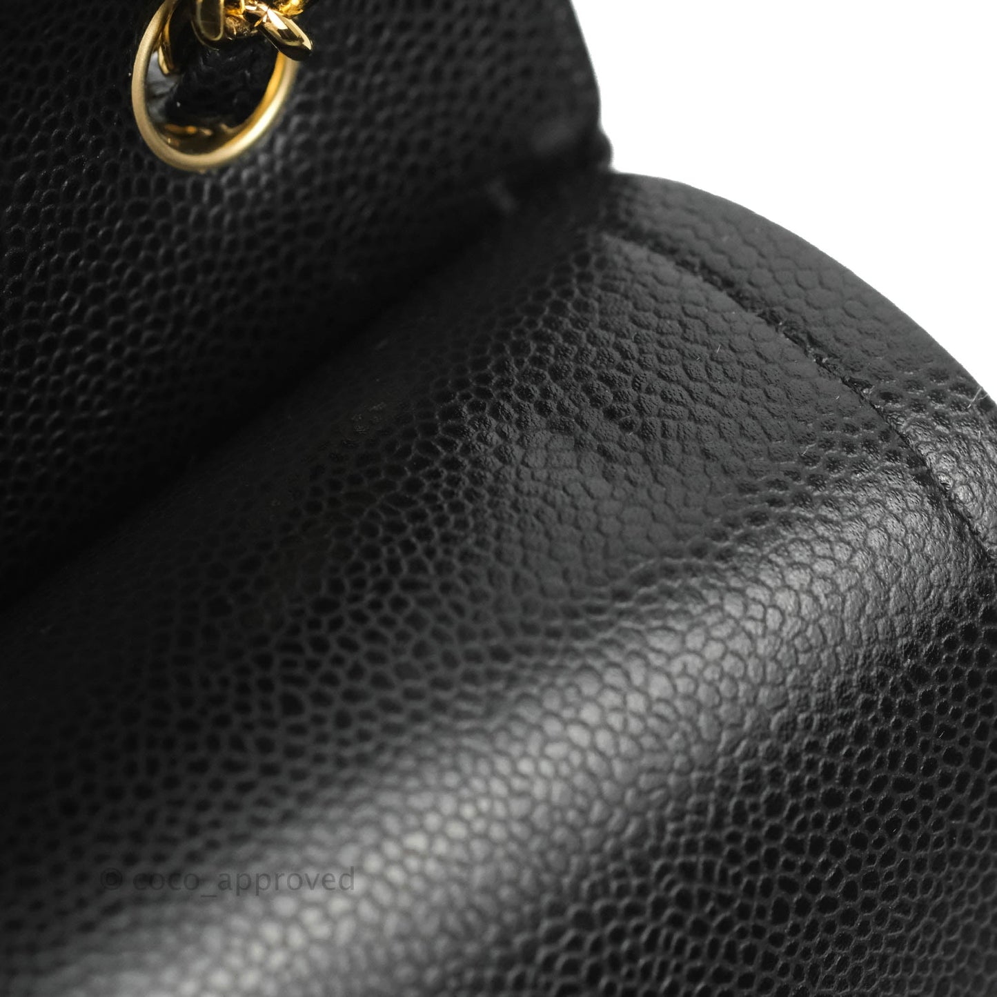 Chanel Jumbo Double Flap Black Caviar Gold Hardware⁣⁣