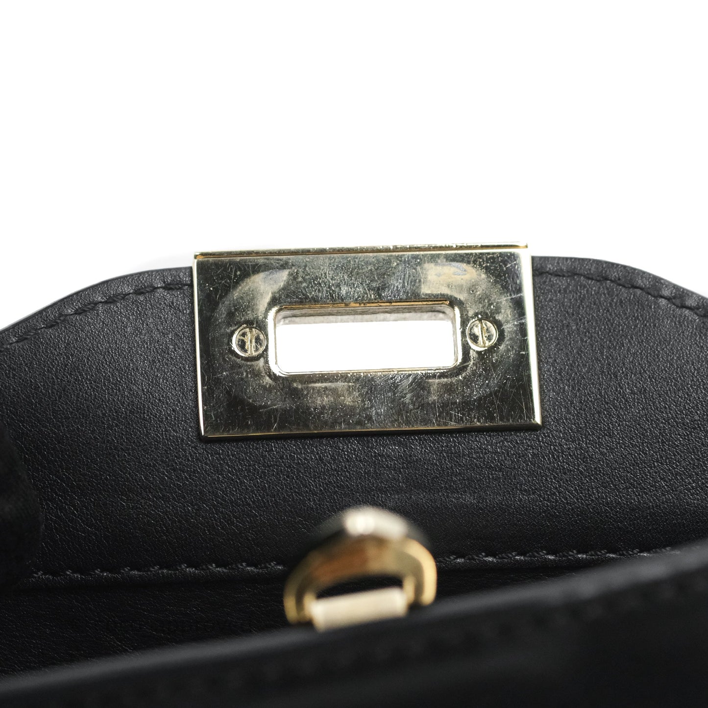 Valentino Garavani Small Rockstud Bag Black Calfskin