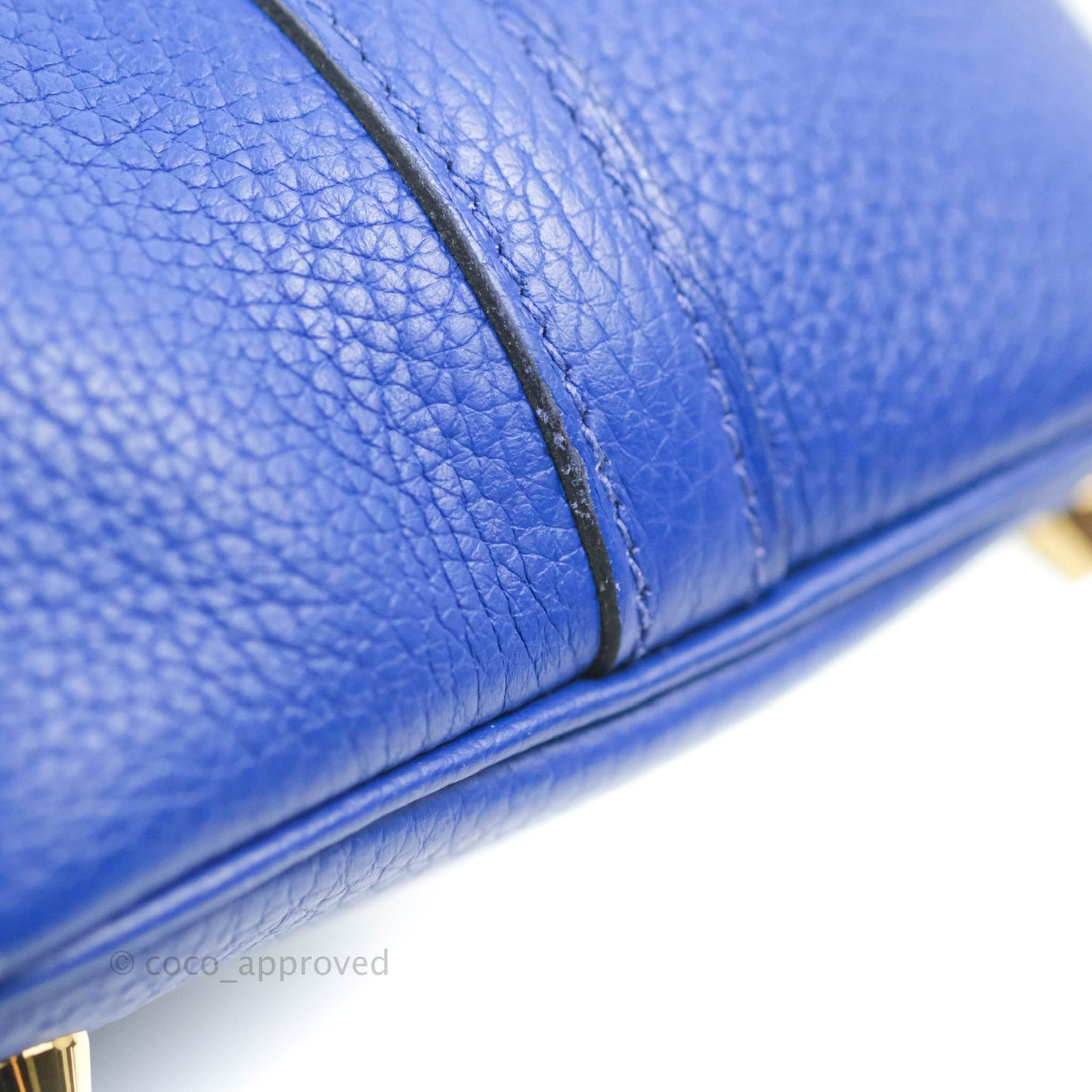 Hermès Picotin Lock 18 PM Bleu Clemence Gold Hardware