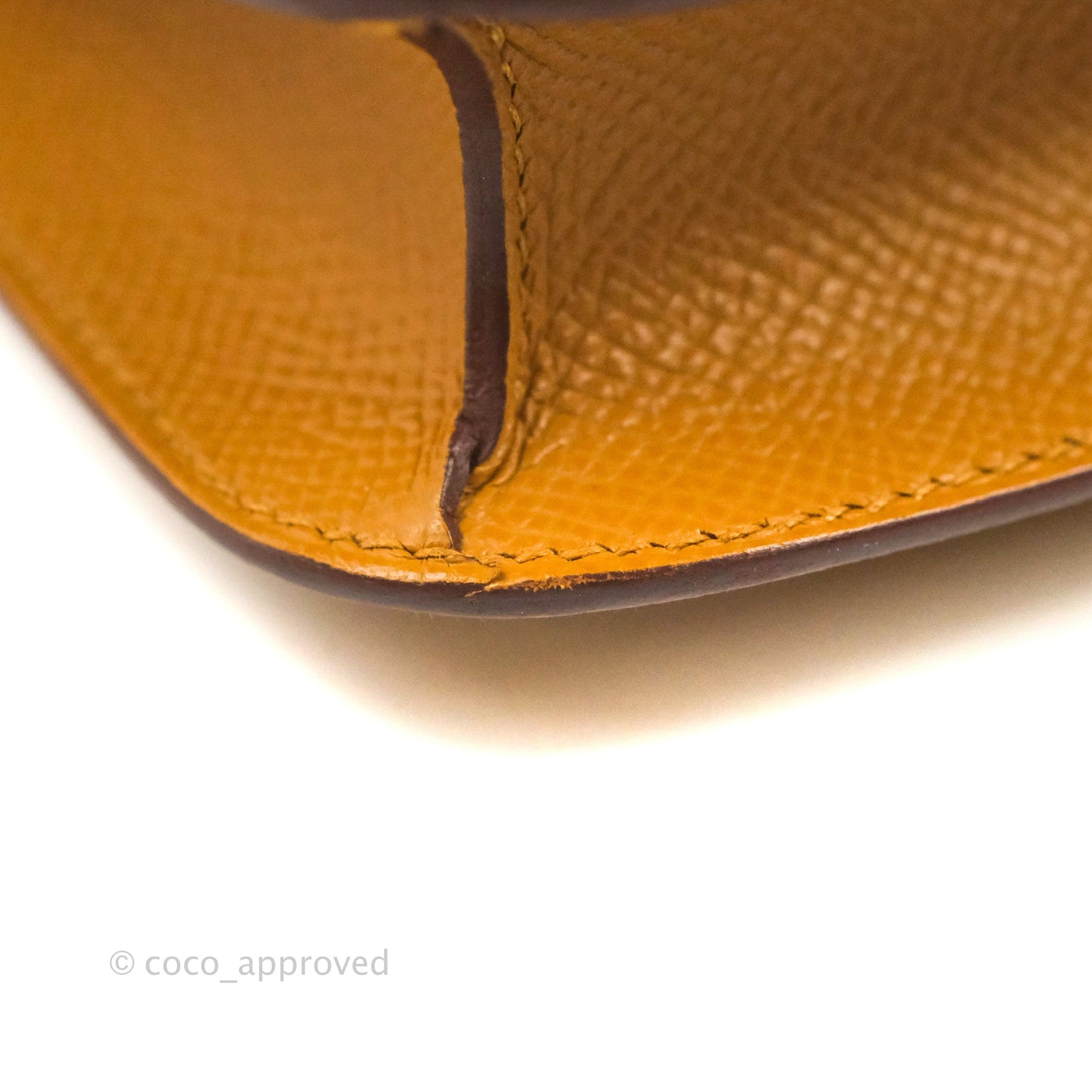 Hermès Constance Mini 18cm Sesame Epsom Gold Hardware