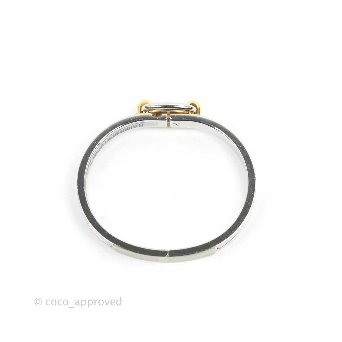 Hermes Mini Clic Chaine d'Ancre Bracelet PM Rose Candeur