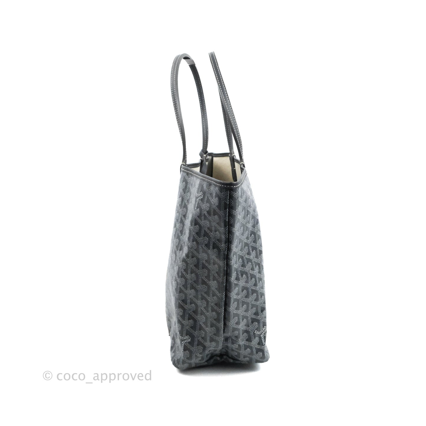 Goyard St Louis Tote PM ⁣⁣⁣⁣⁣⁣⁣⁣⁣⁣⁣⁣⁣⁣⁣⁣⁣⁣⁣⁣Goyardine Canvas Grey