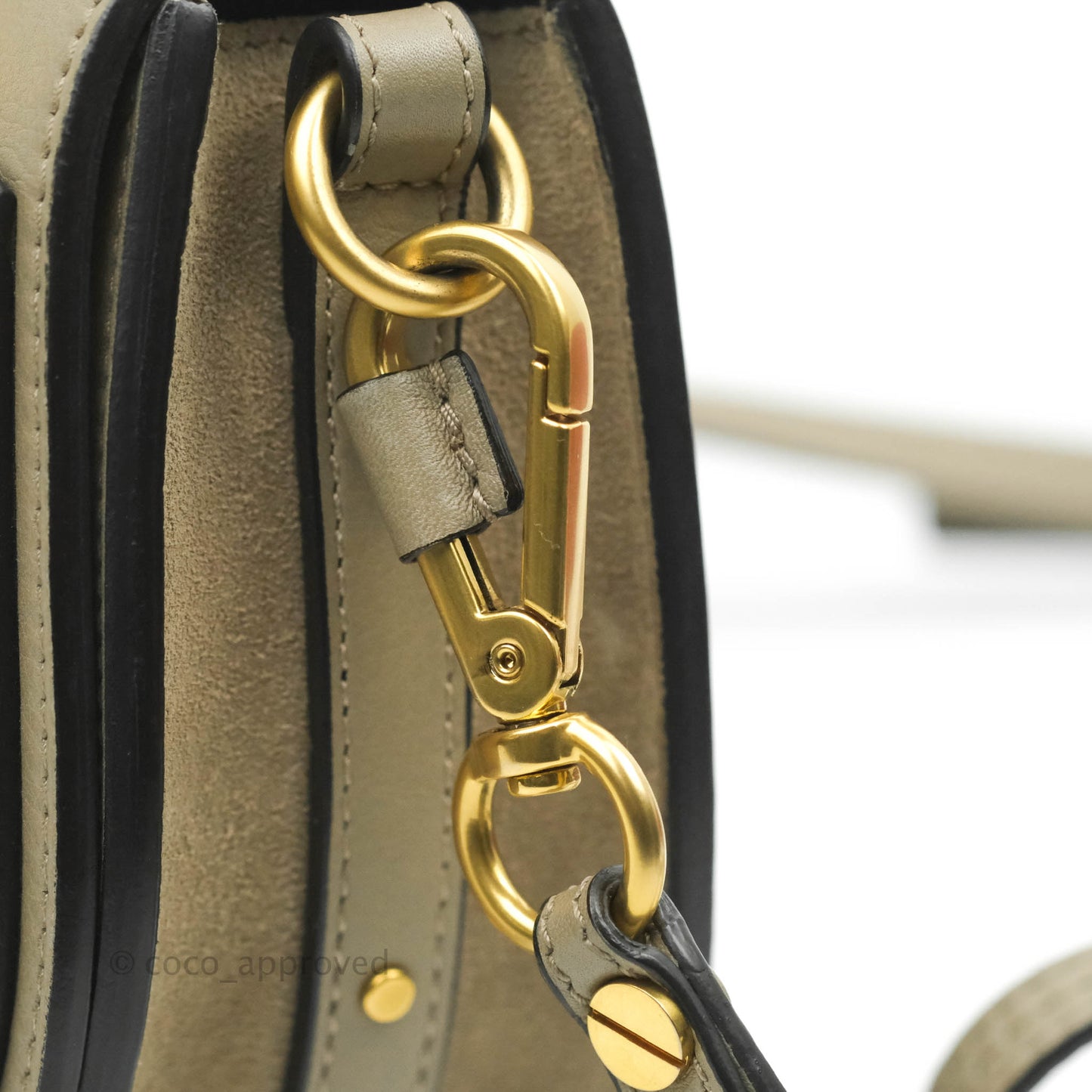 Chloé Nile Crossbody Bag Motty Grey Calfskin