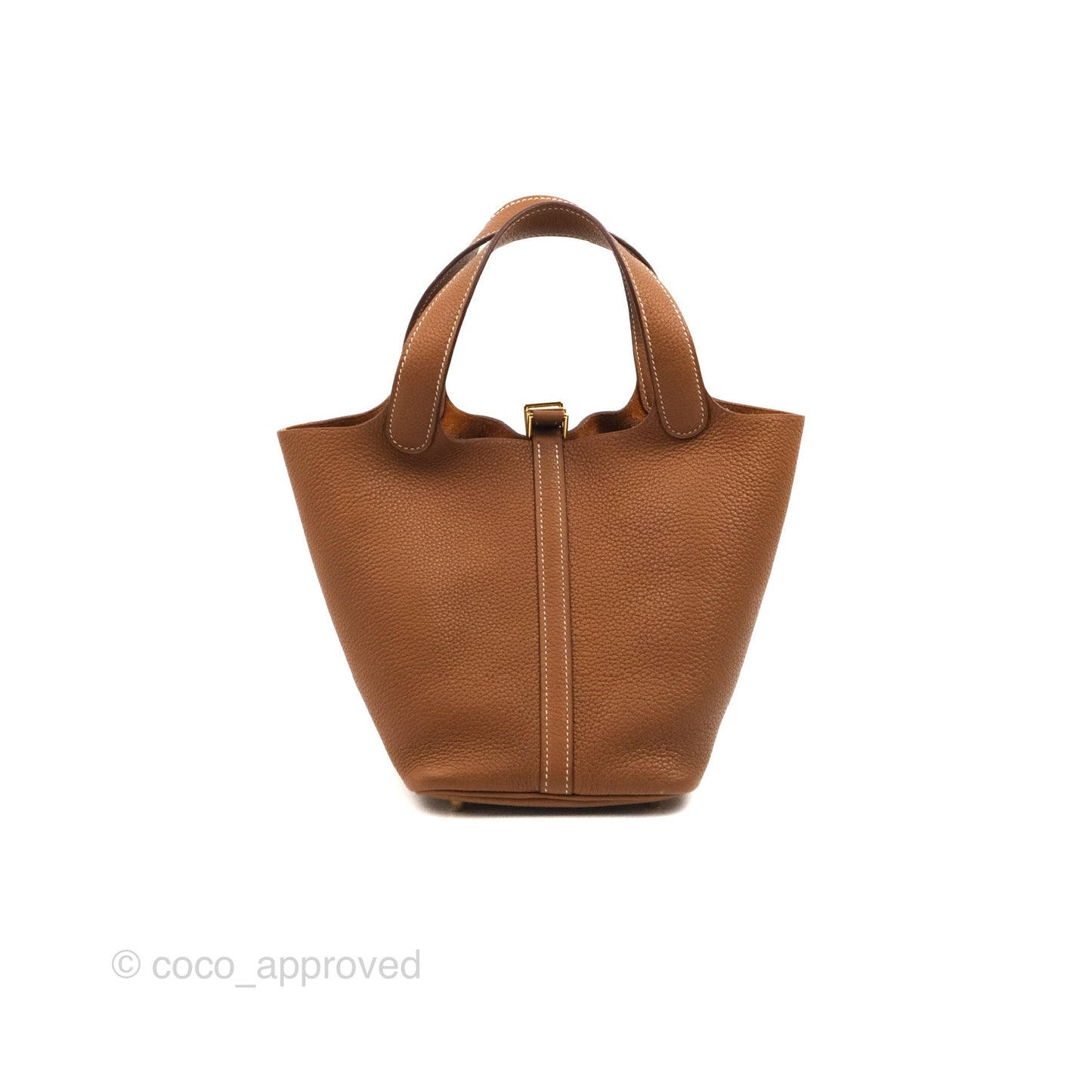 Hermès Picotin Lock 18 PM Gold Clemence Gold Hardware