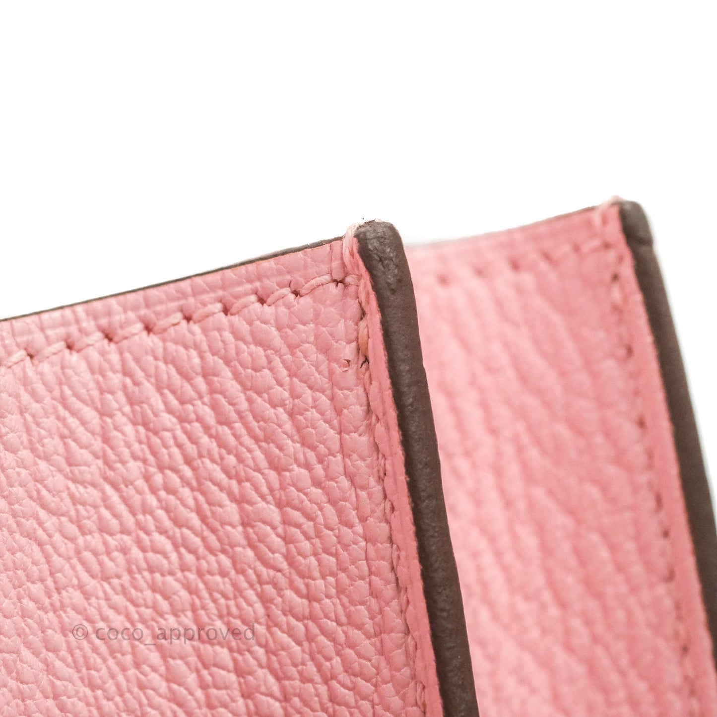 Hermès Constance III Mini 18cm Sakura Chevre Mysore Palladium Hardware