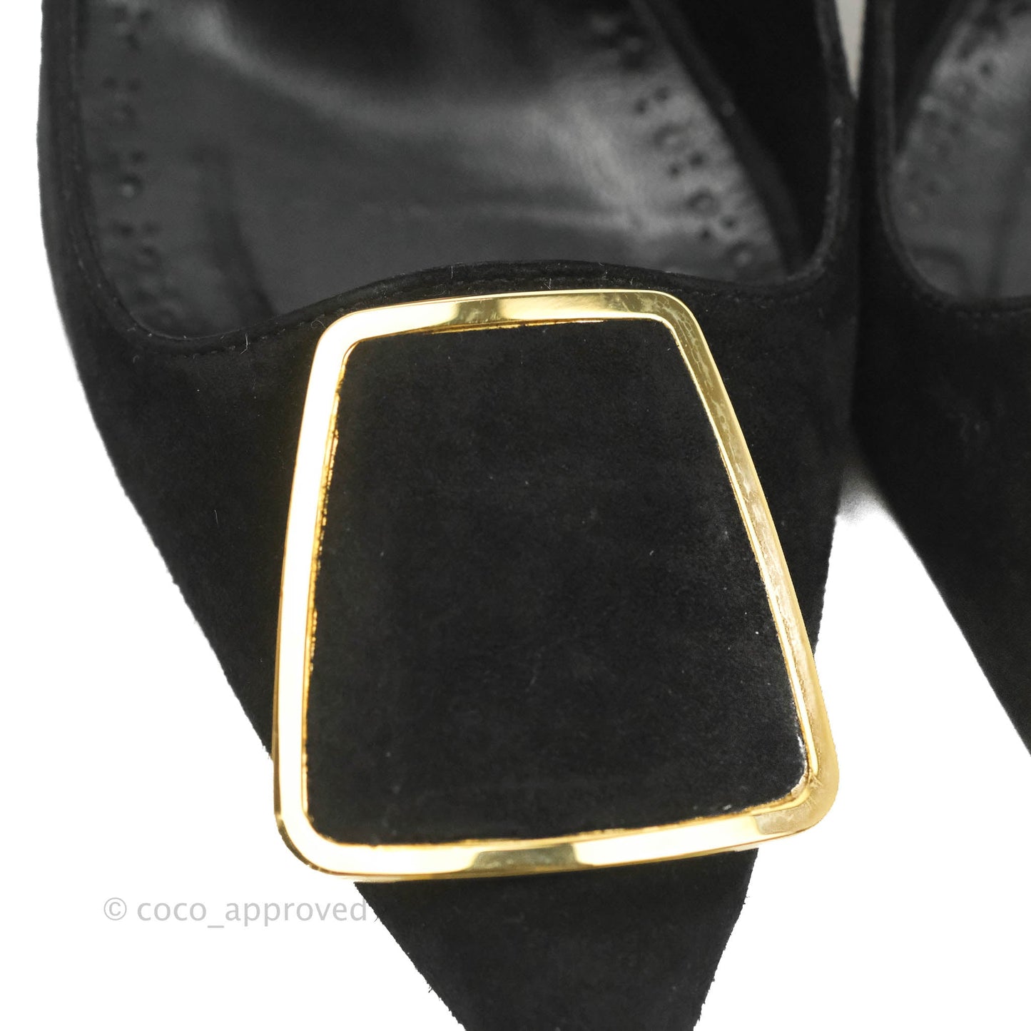 Manolo Blahnik Black Velvet Size 35.5