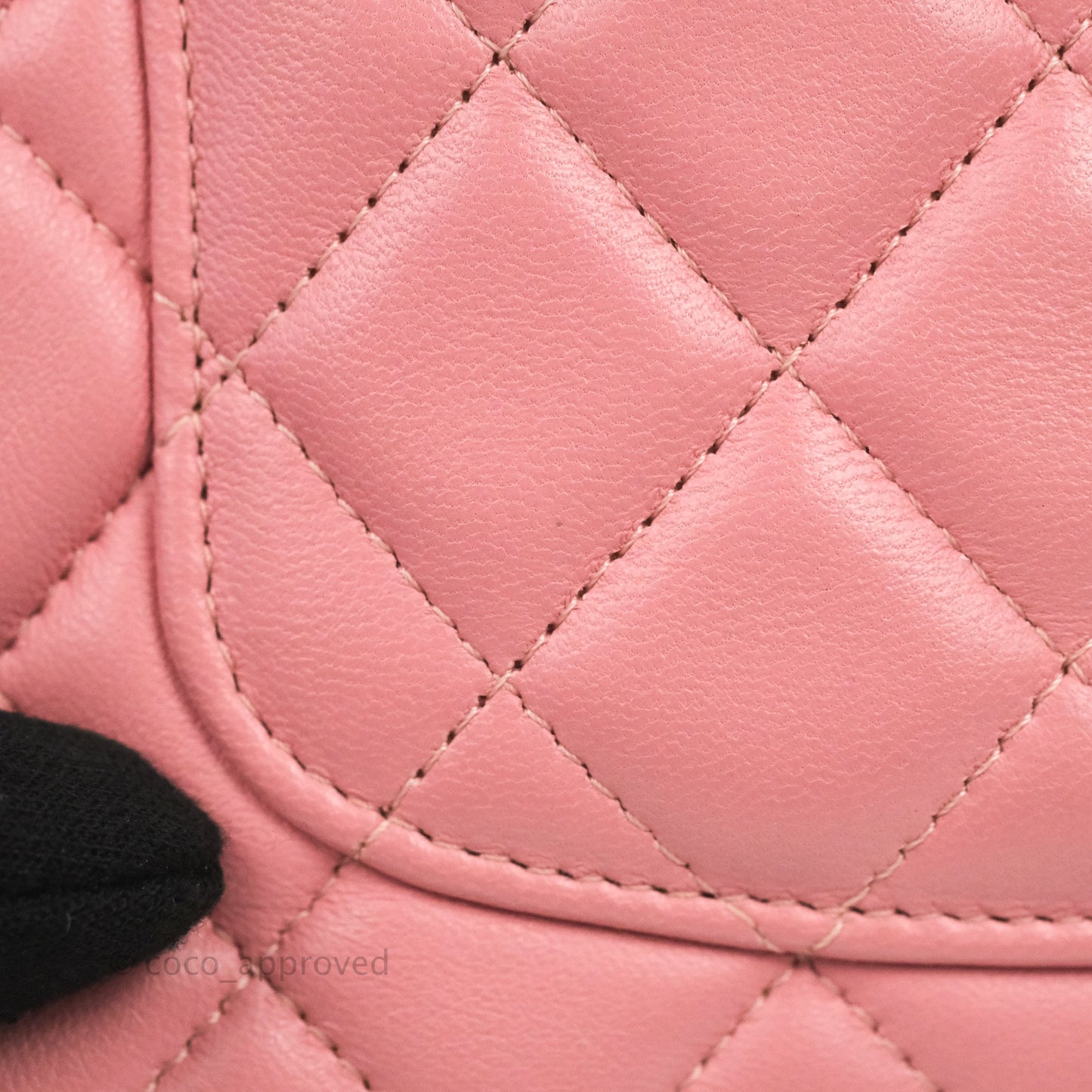 Chanel Quilted Mini Rectangular Flap Pink Lambskin Gold Hardware
