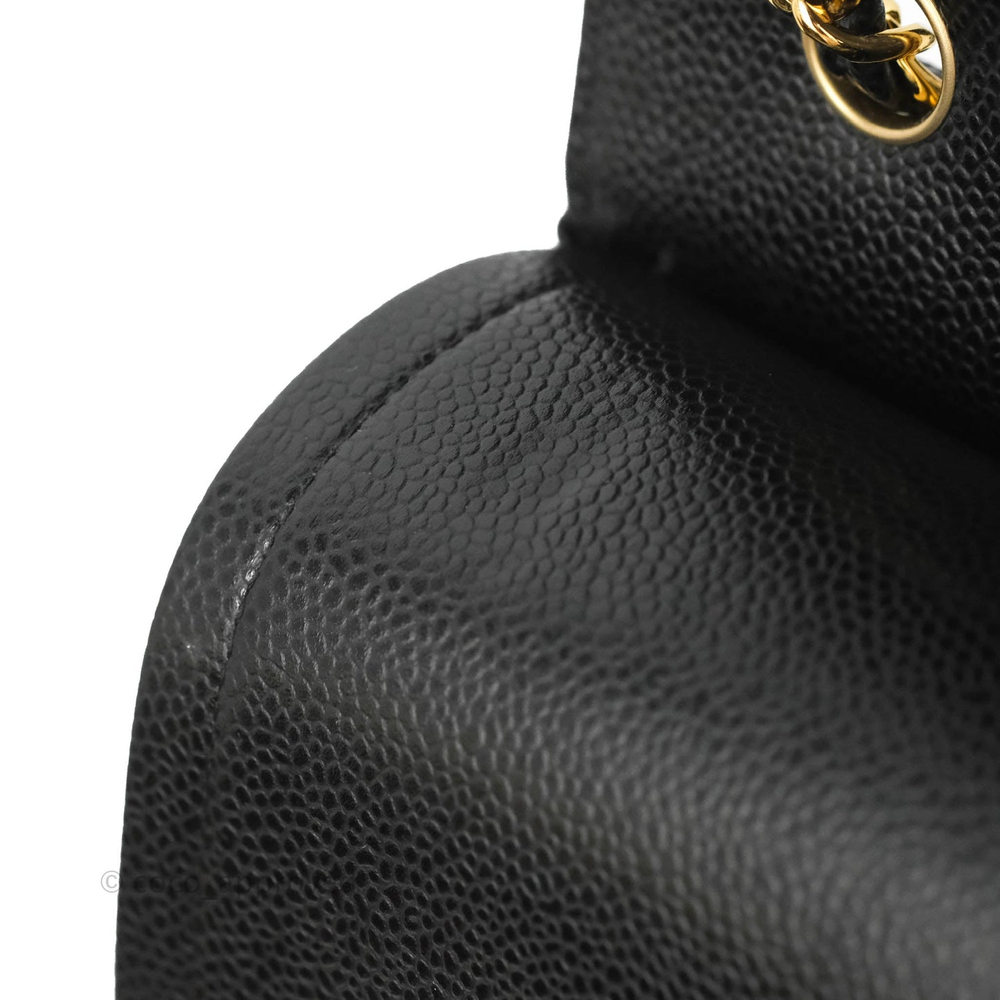 Chanel Jumbo Double Flap Black Caviar Gold Hardware⁣⁣