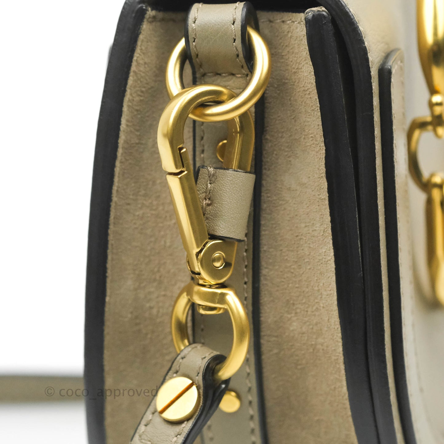 Chloé Nile Crossbody Bag Motty Grey Calfskin