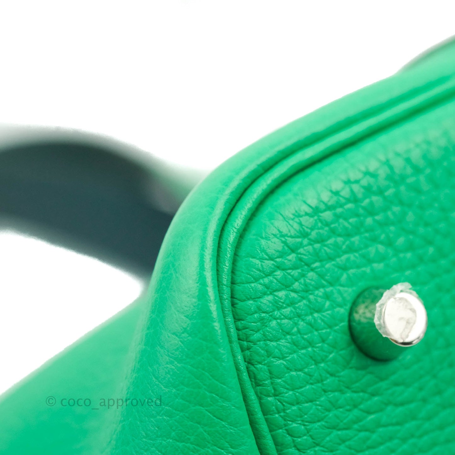 Hermès Picotin 22 Clemence Menthe/Vert Bosphore Palladium Hardware