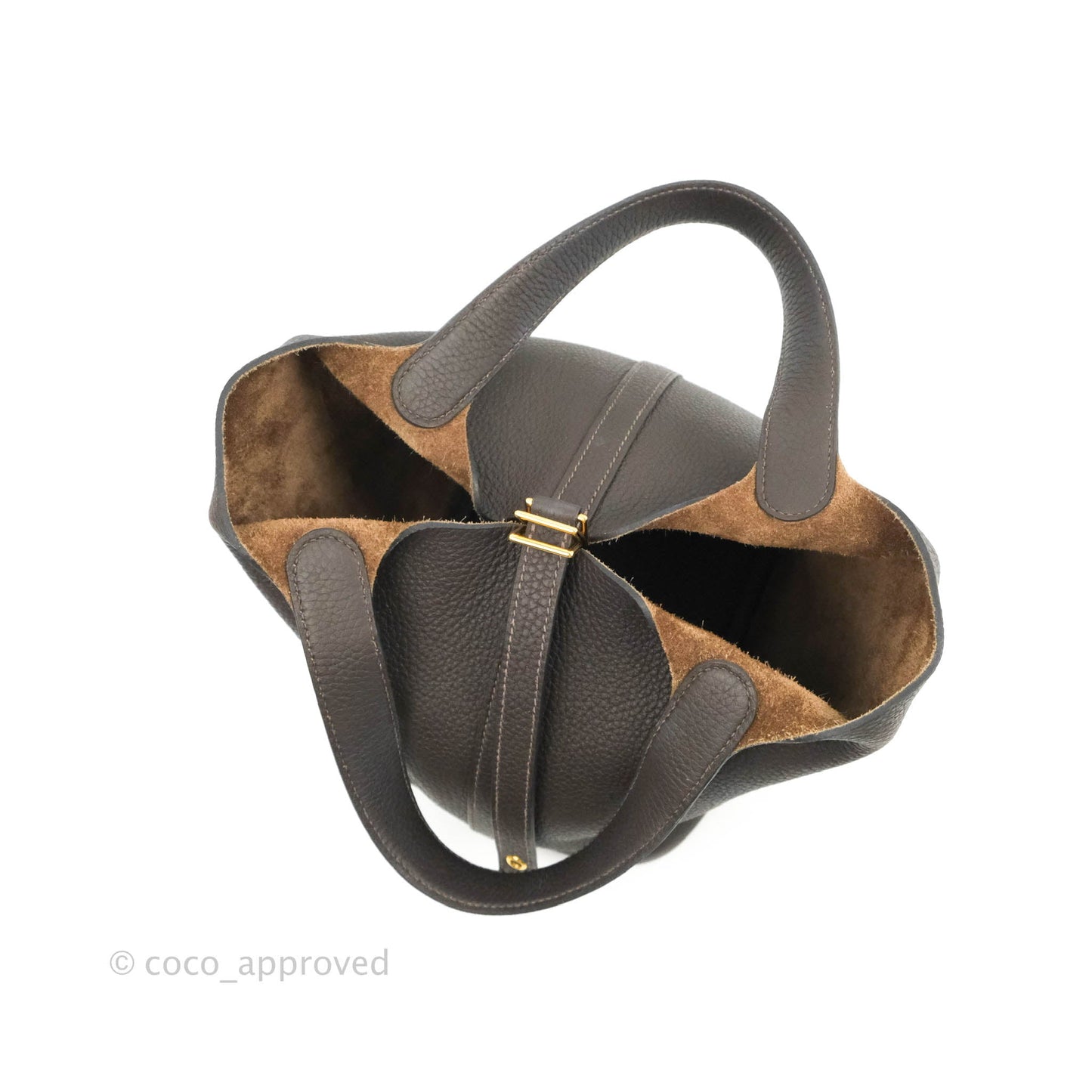 Hermès Picotin Lock 18 PM Ebene Clemence Gold Hardware