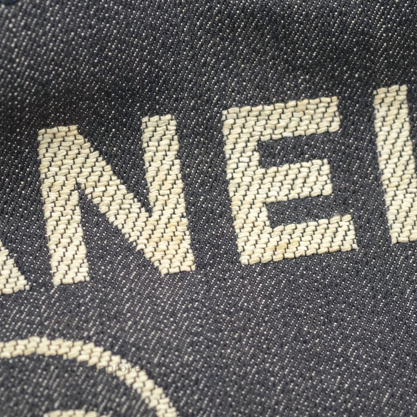 Chanel Mini Deauville Denim Gold Hardware Tote