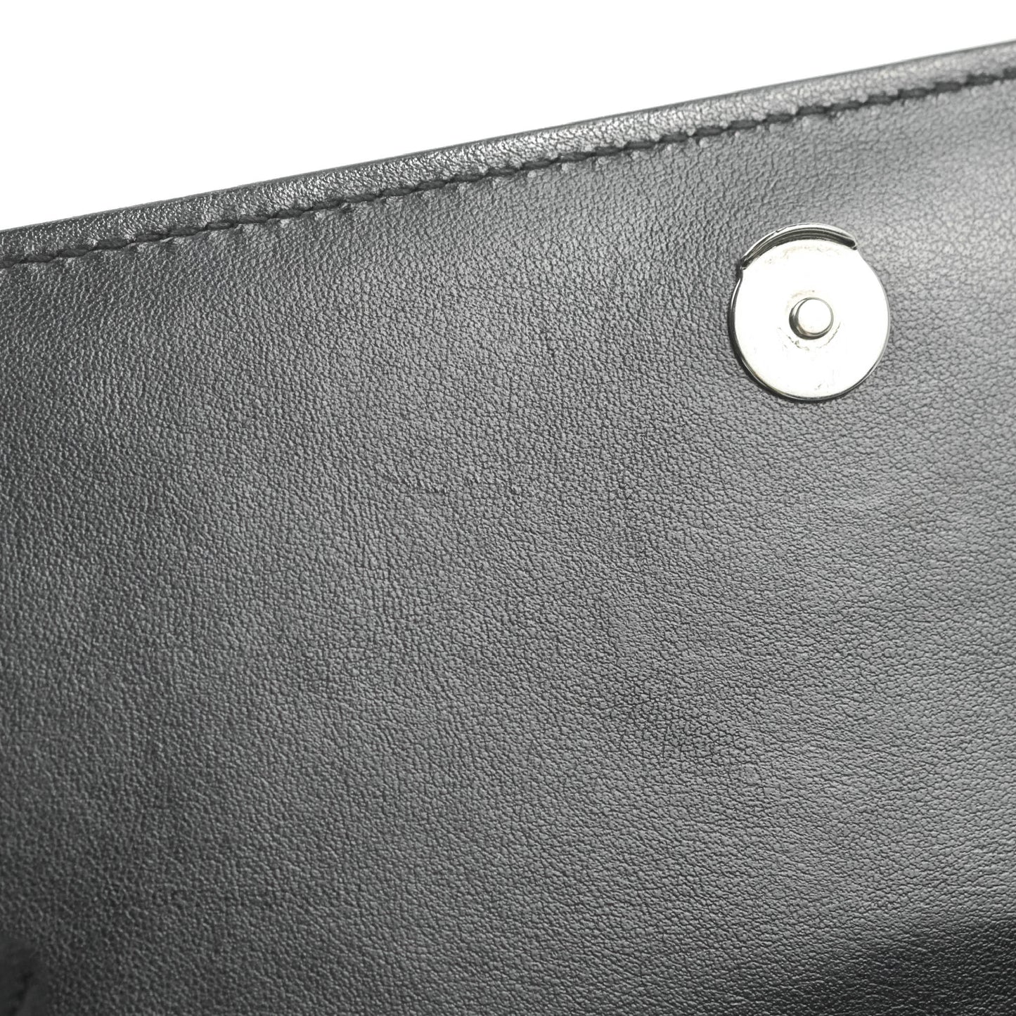 Saint Laurent Small Kate Marbled Stain Chain Bag Black Ruthenium Hardware