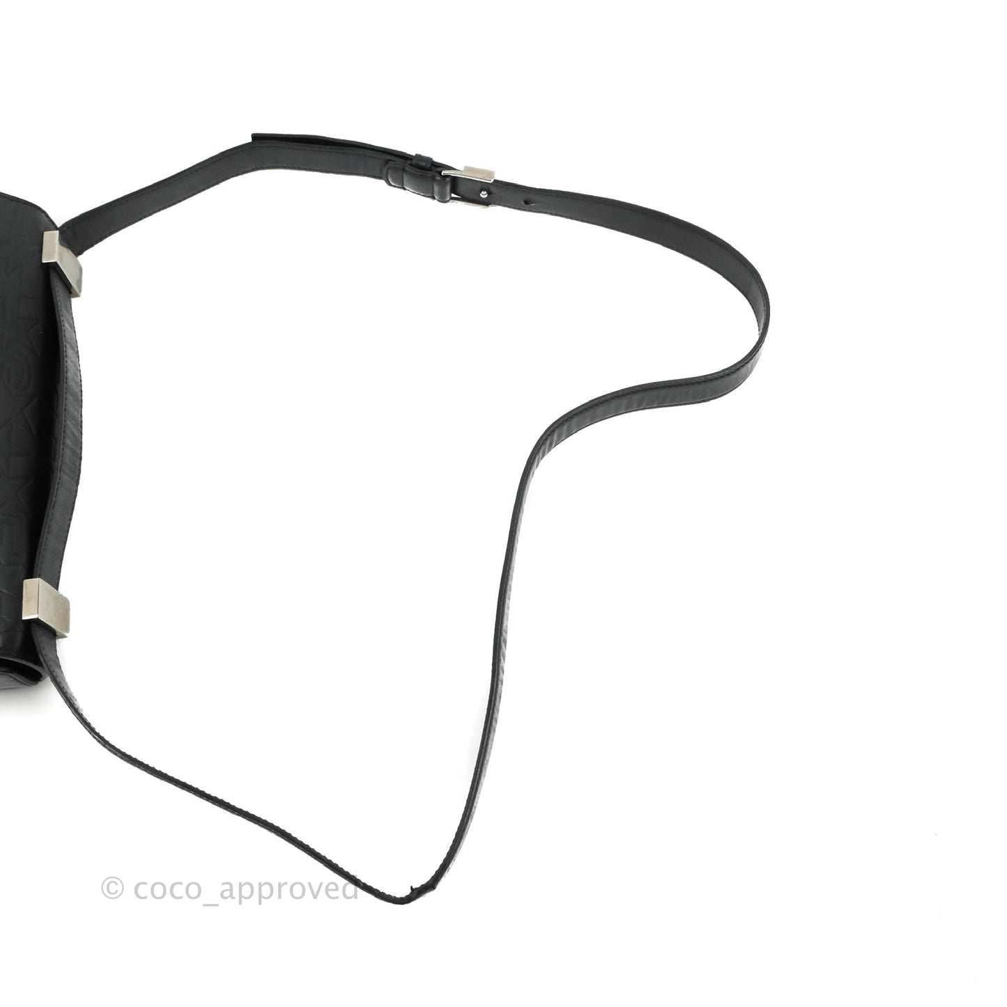 Givenchy Calfskin Star Embossed Medium Pandora Box Crossbody Bag Black