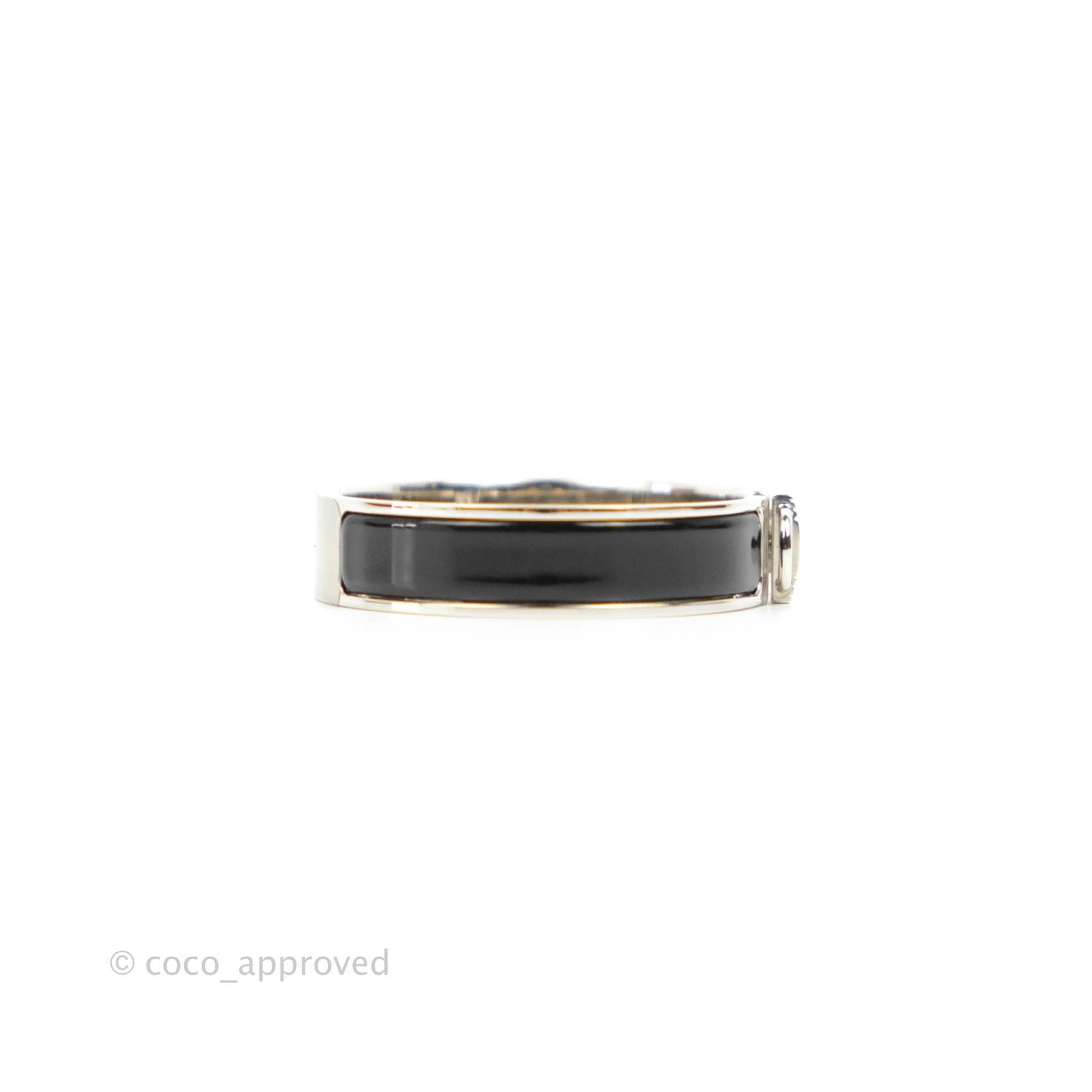 Hermes Clic Cadenas Bracelet Black Palladium Hardware