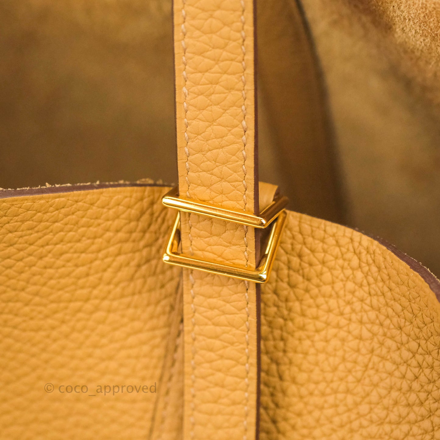 Hermès Picotin 22 Clemence Biscuit 48 Gold Hardware