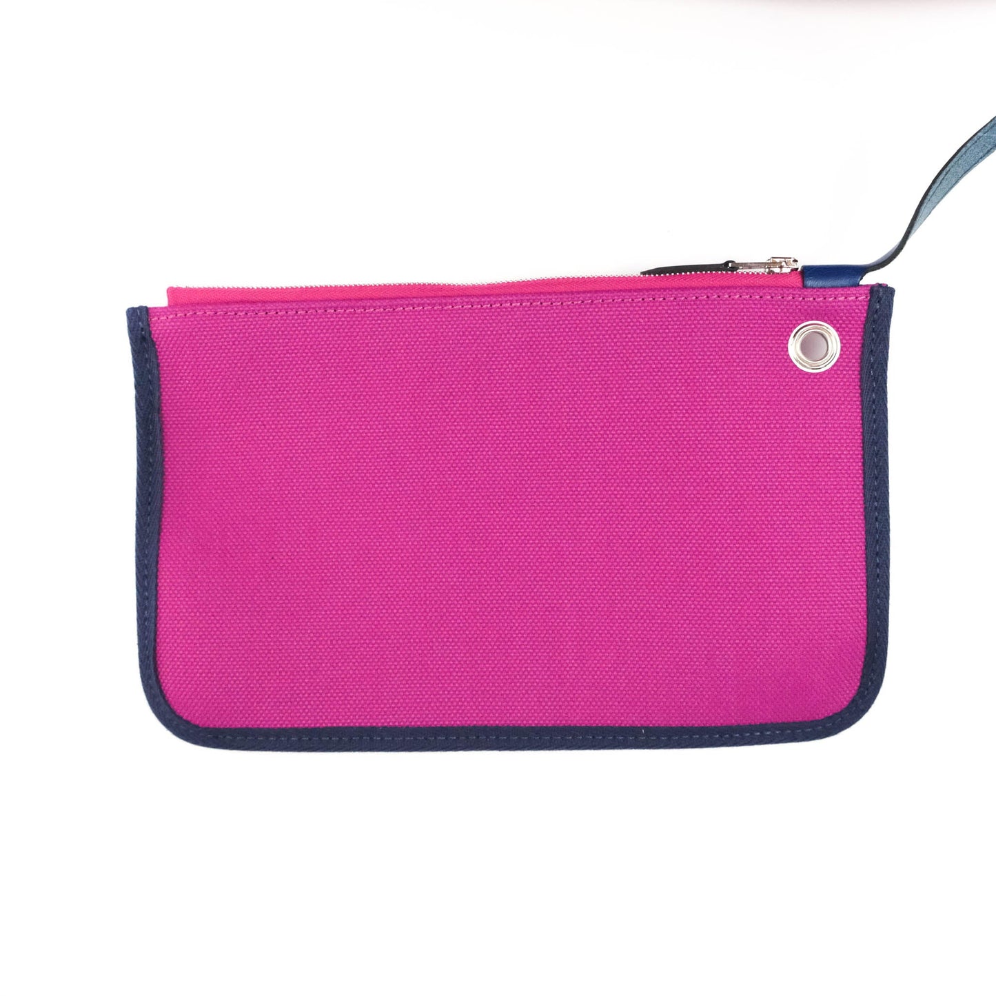 Hermès Herbag Zip 31 Toile Militaire Vache Hunter Rose Pourpre Bleu Saphir Palladium Hardware