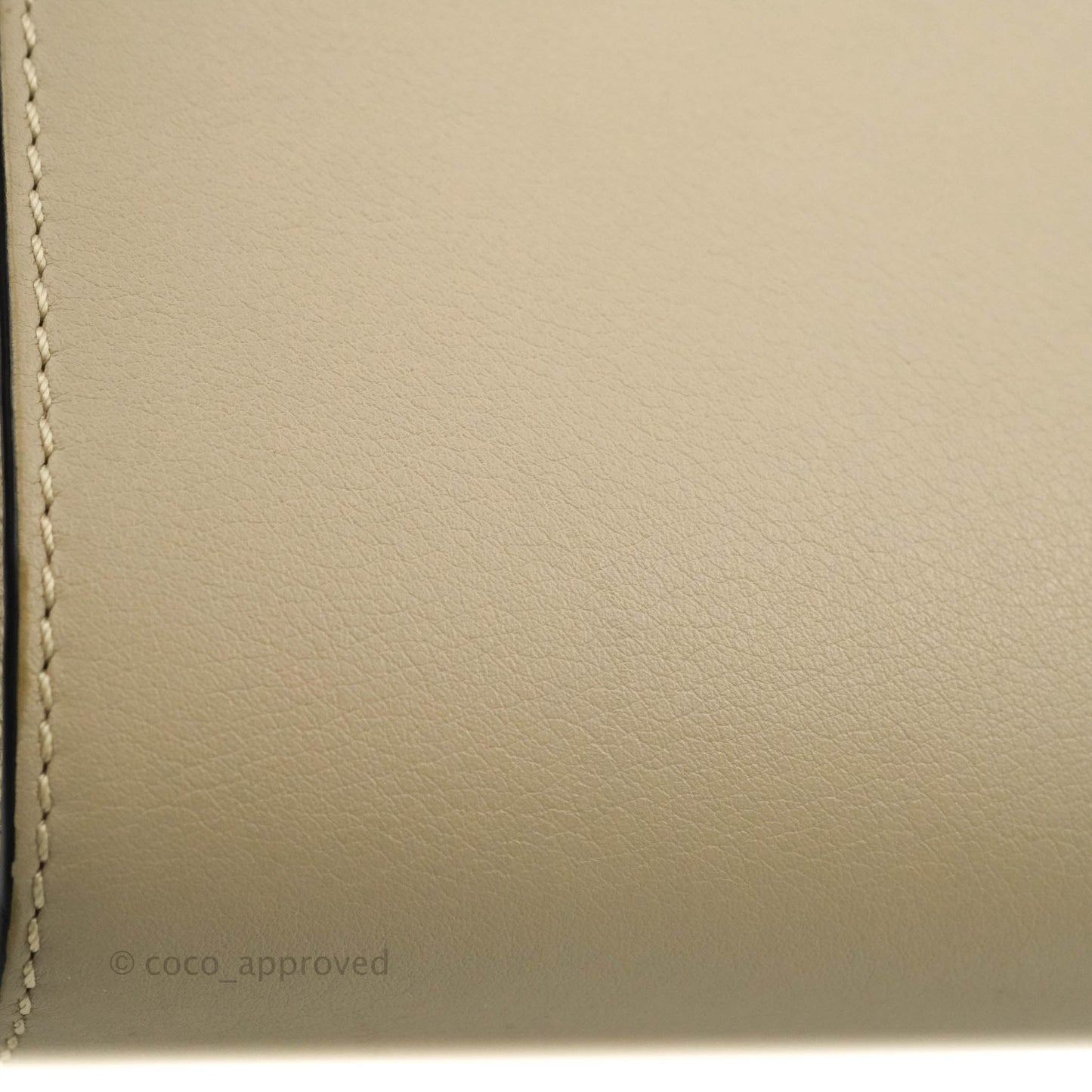 Loewe Mini Hammock Drawstring in Classic Beige Calfskin