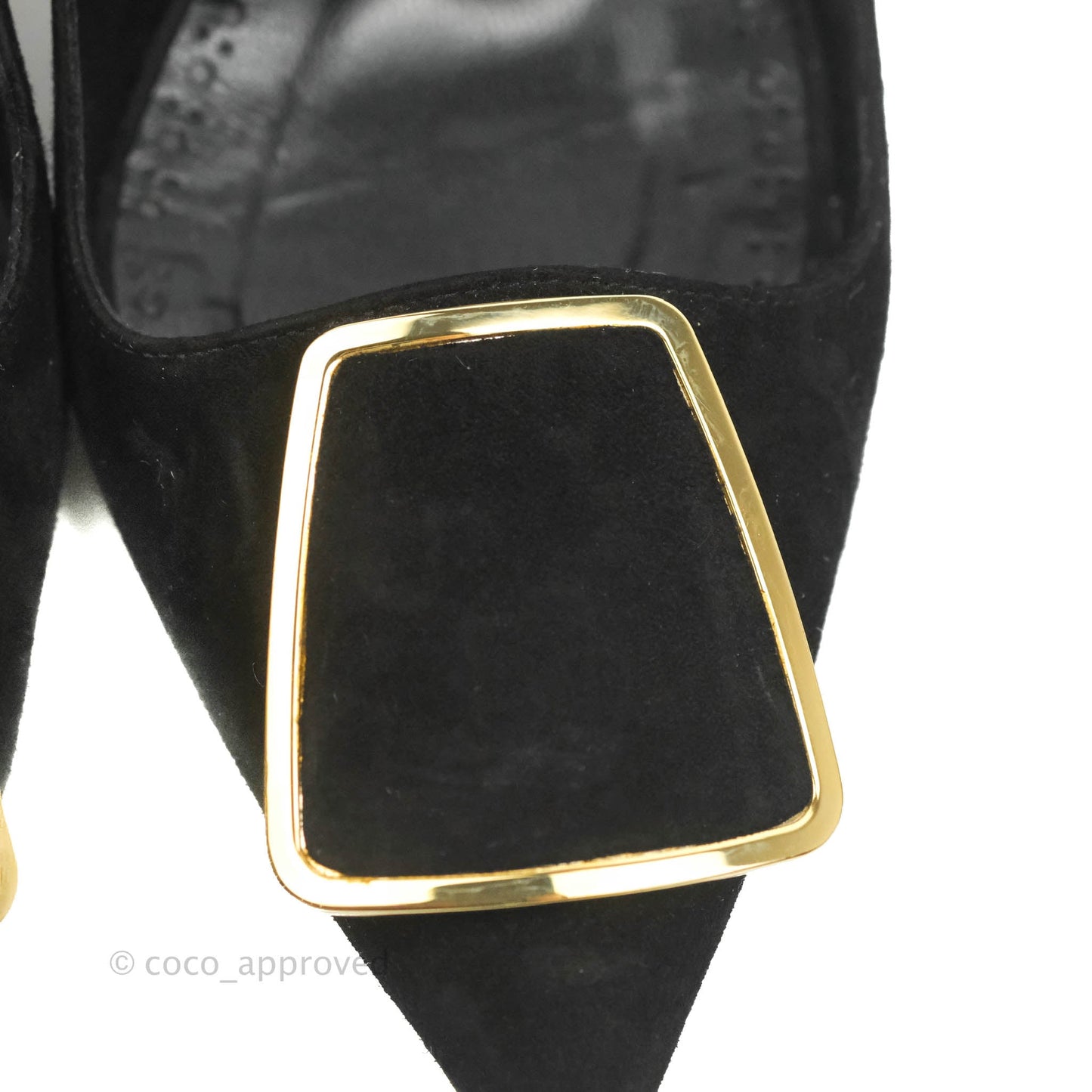 Manolo Blahnik Black Velvet Size 35.5