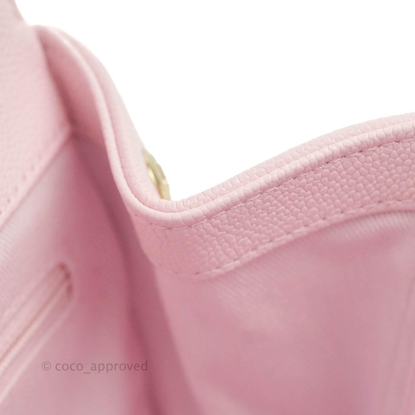 Chanel Quilted Small Business Affinity Flap Pink Caviar Gold Hardware